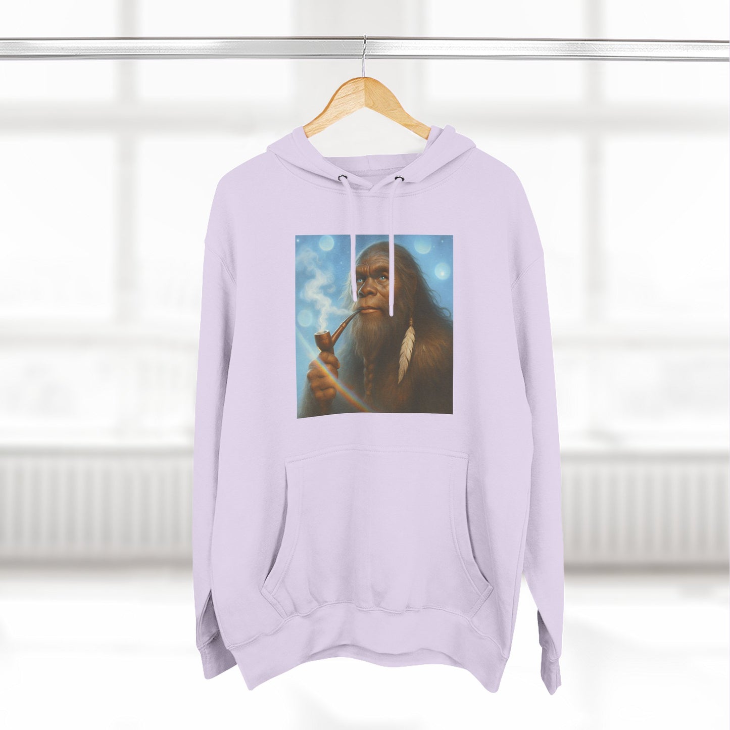 Sasquatch Prince of the Rainbow Forest Hoodie