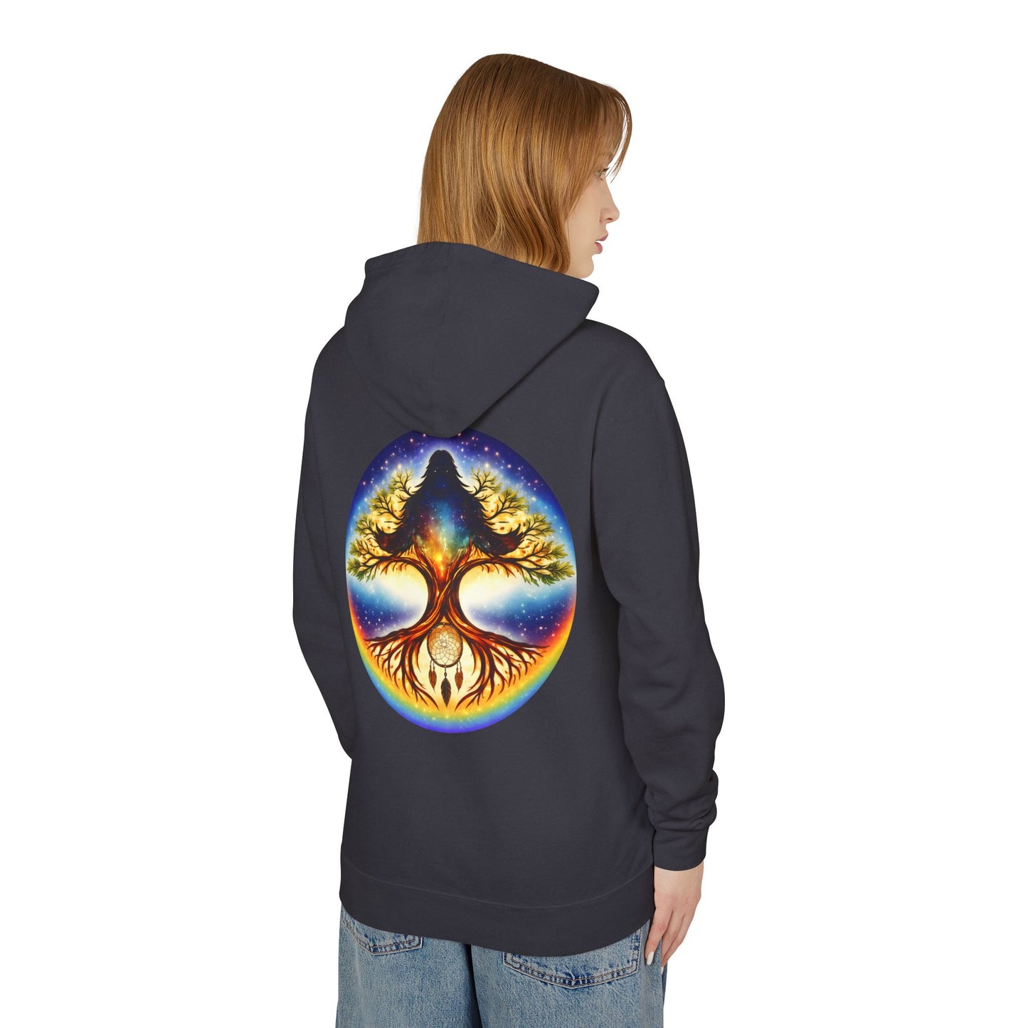 Kindred Realms- Living Tree Bridge Emblem -Hoodie lightweight