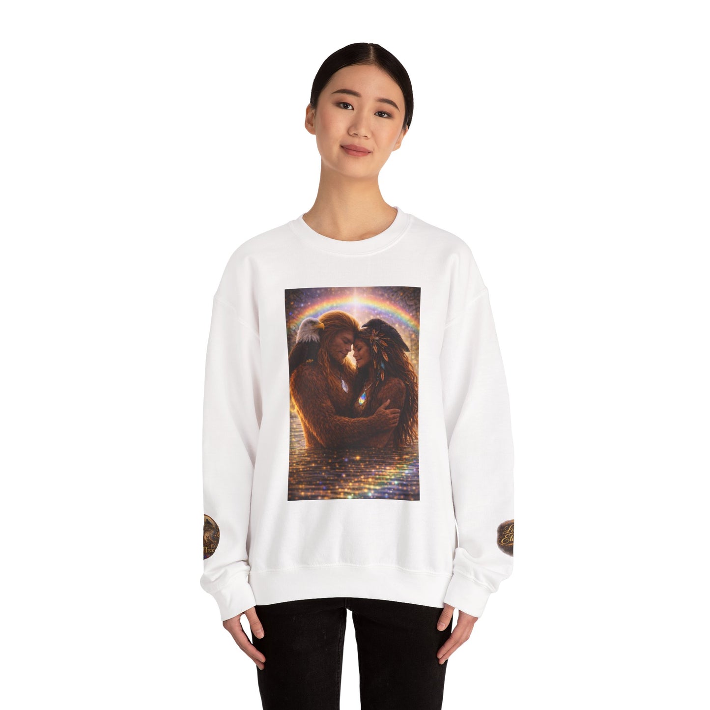 Ancient Lovers- Love is eternal Crewneck Sweater