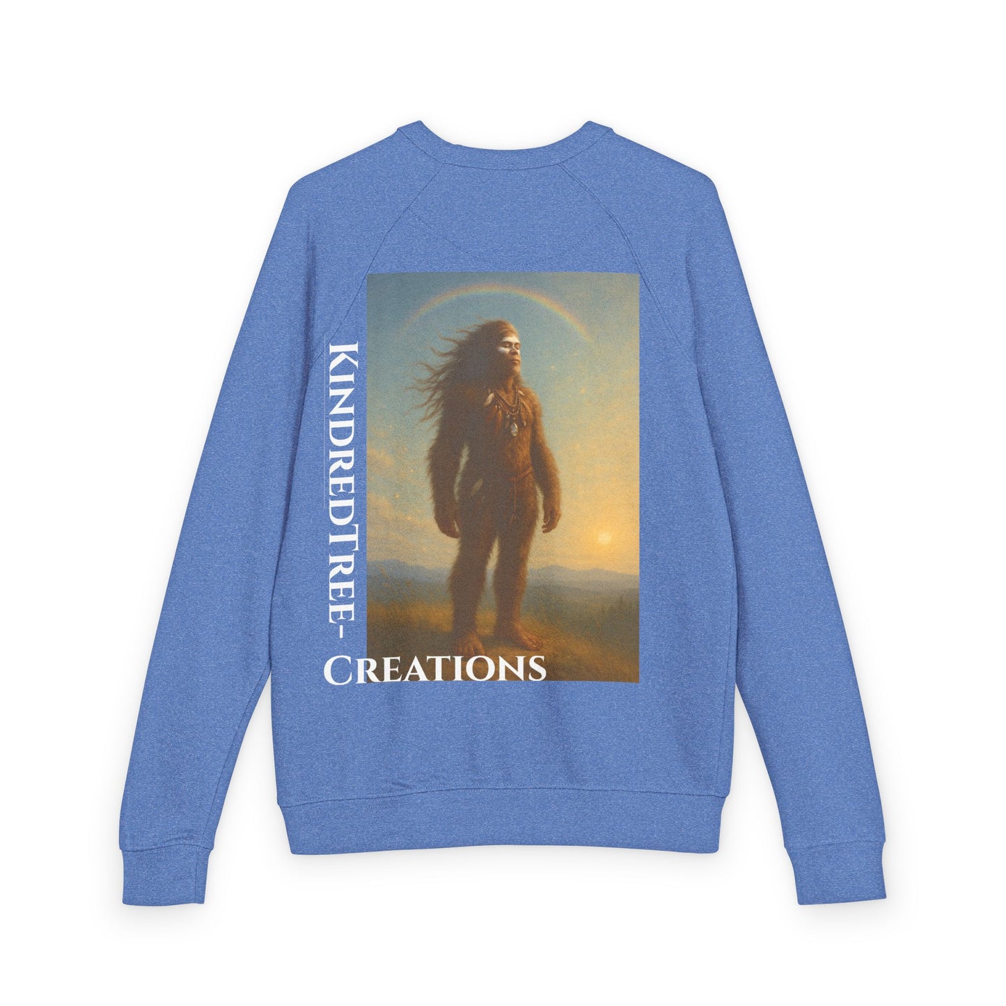 Sweatshirt - Rainbow Warrior Dream Sasquatch Horse Native Women Rainbow
