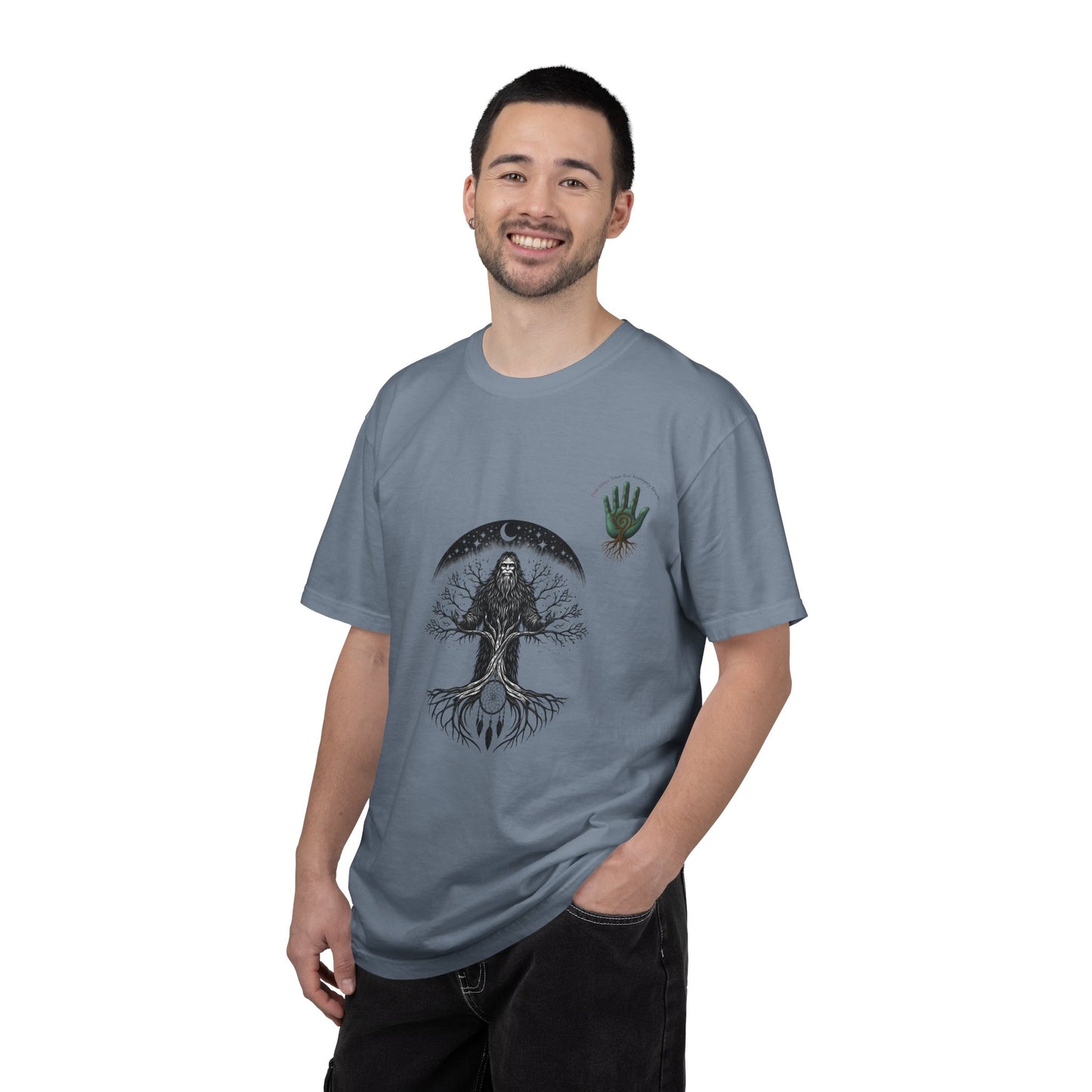 Sasquatch Guardian Tee — "Voices Rise, Sovereignty Returns" MMIW Tribute