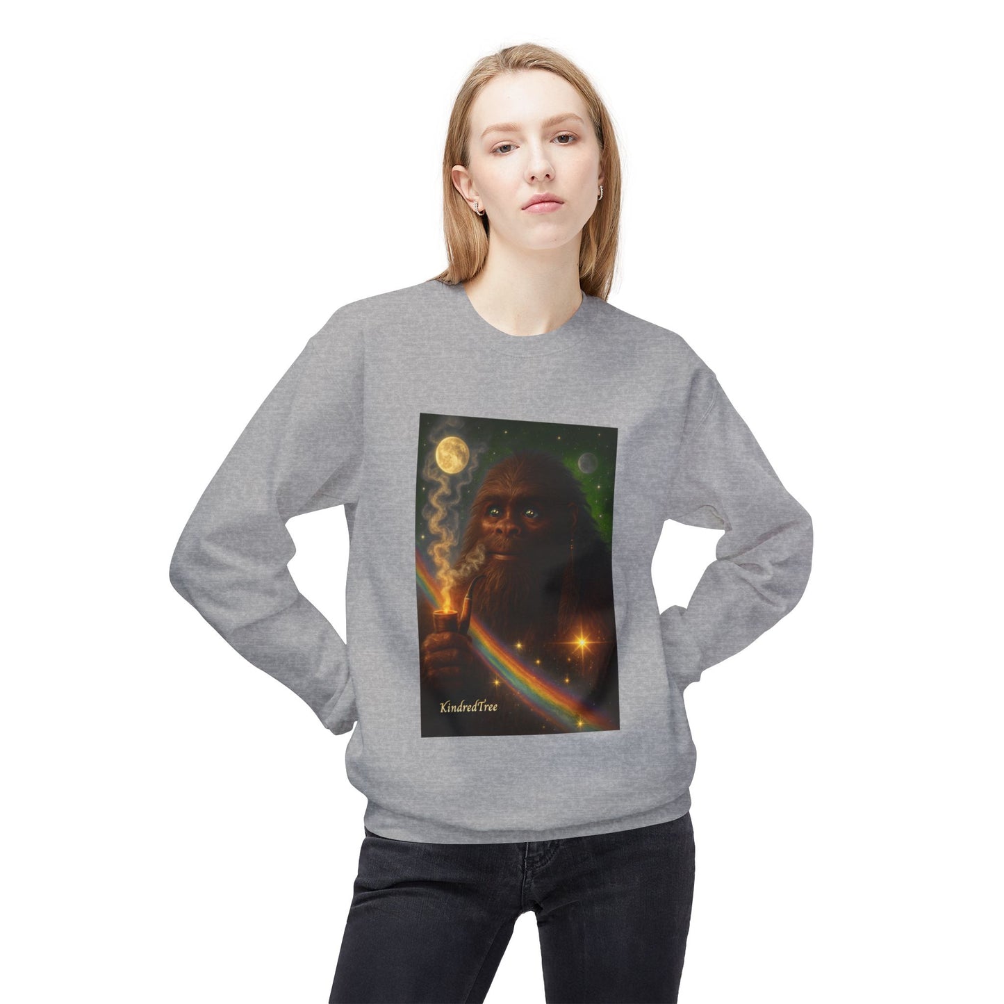 Cosmic Forest Spirit Sweatshirt