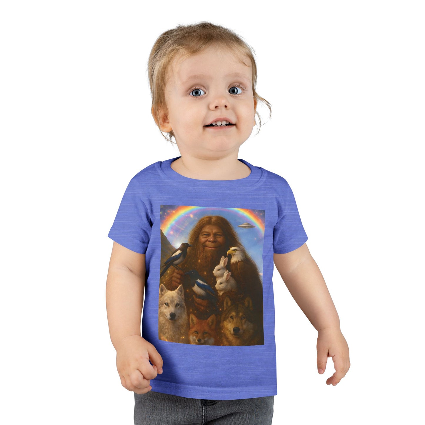 Female Sasquatch Elder Guardian of the Realms Tee