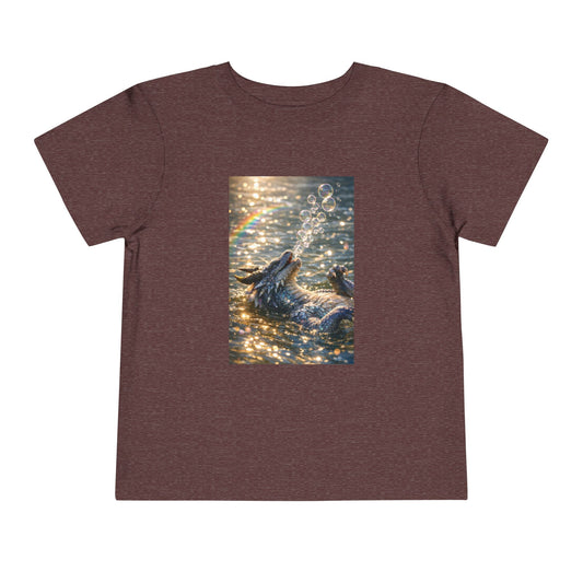 Toddler Tee — Sparkling Sea Dragon Print