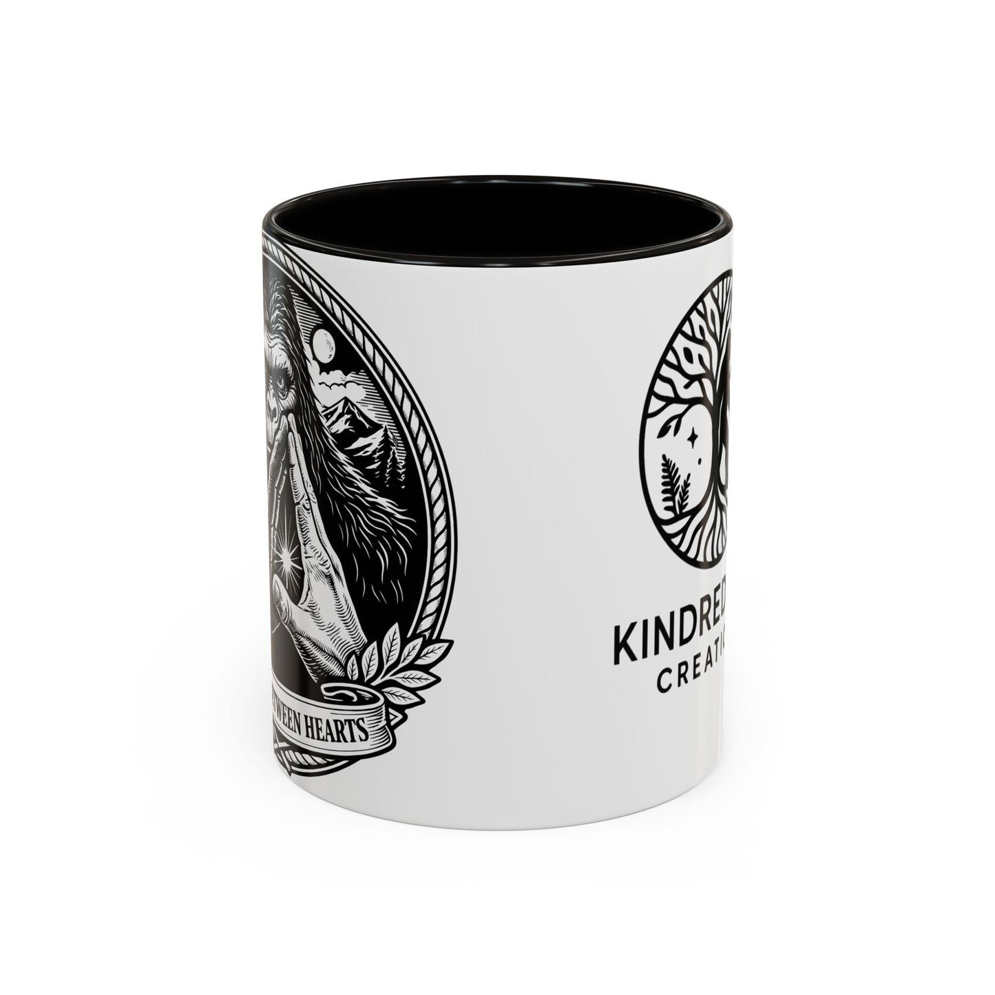 Bridge Between Hearts Mug- Human and Sasquatch Elder Alliance