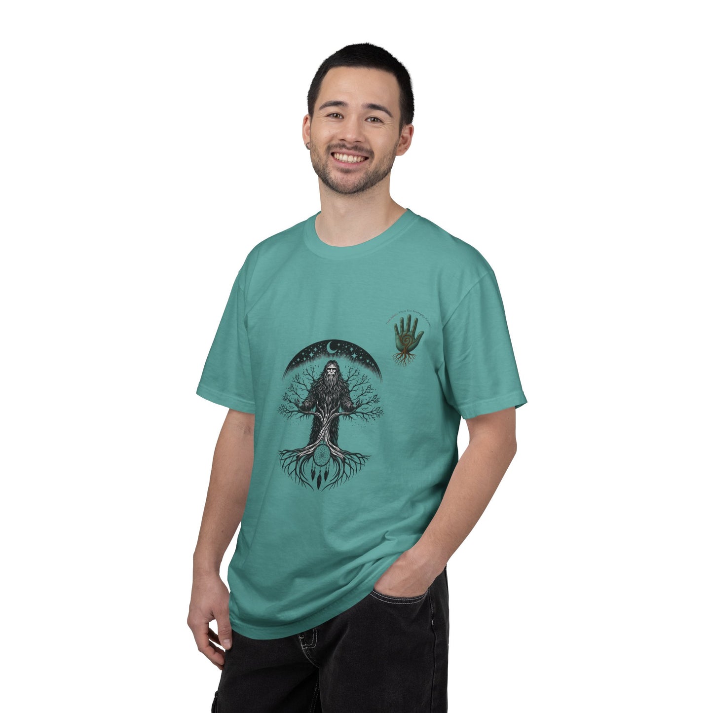 Sasquatch Guardian Tee — "Voices Rise, Sovereignty Returns" MMIW Tribute