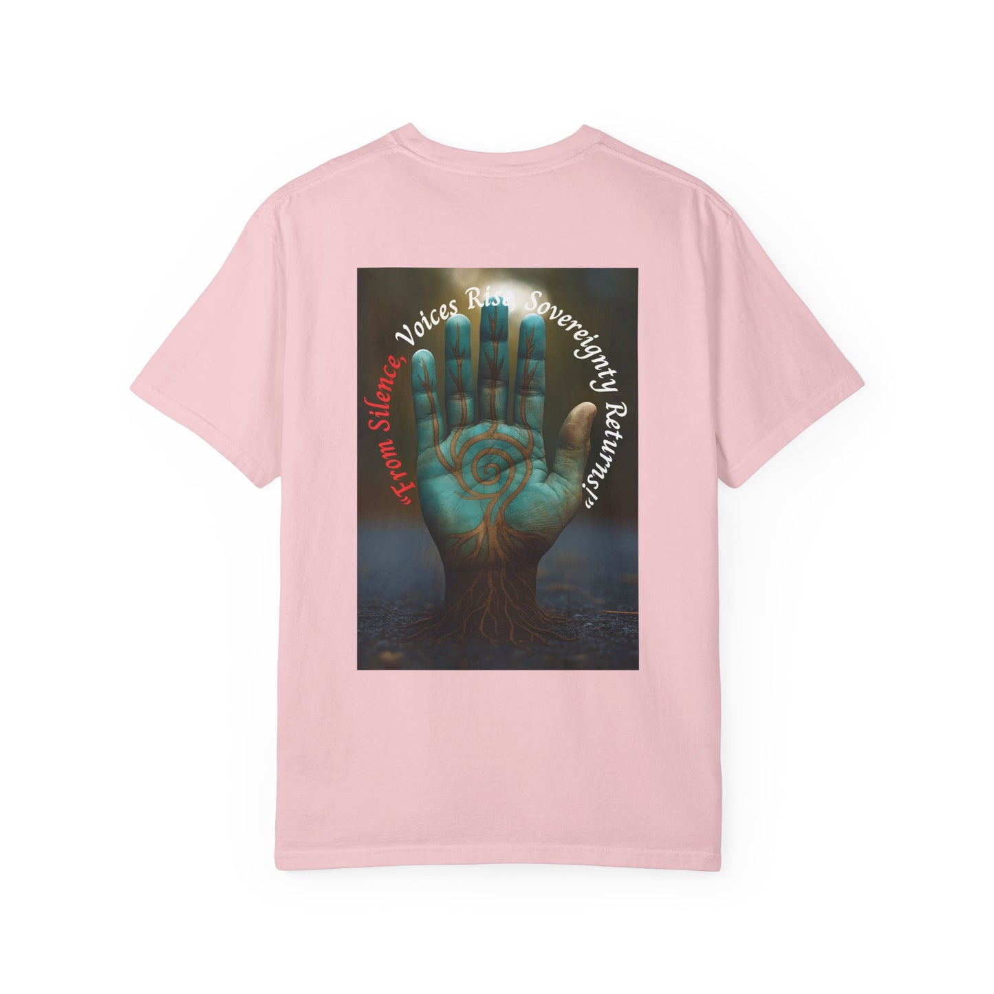 Sasquatch Guardian Tee — "Voices Rise, Sovereignty Returns" MMIW Tribute