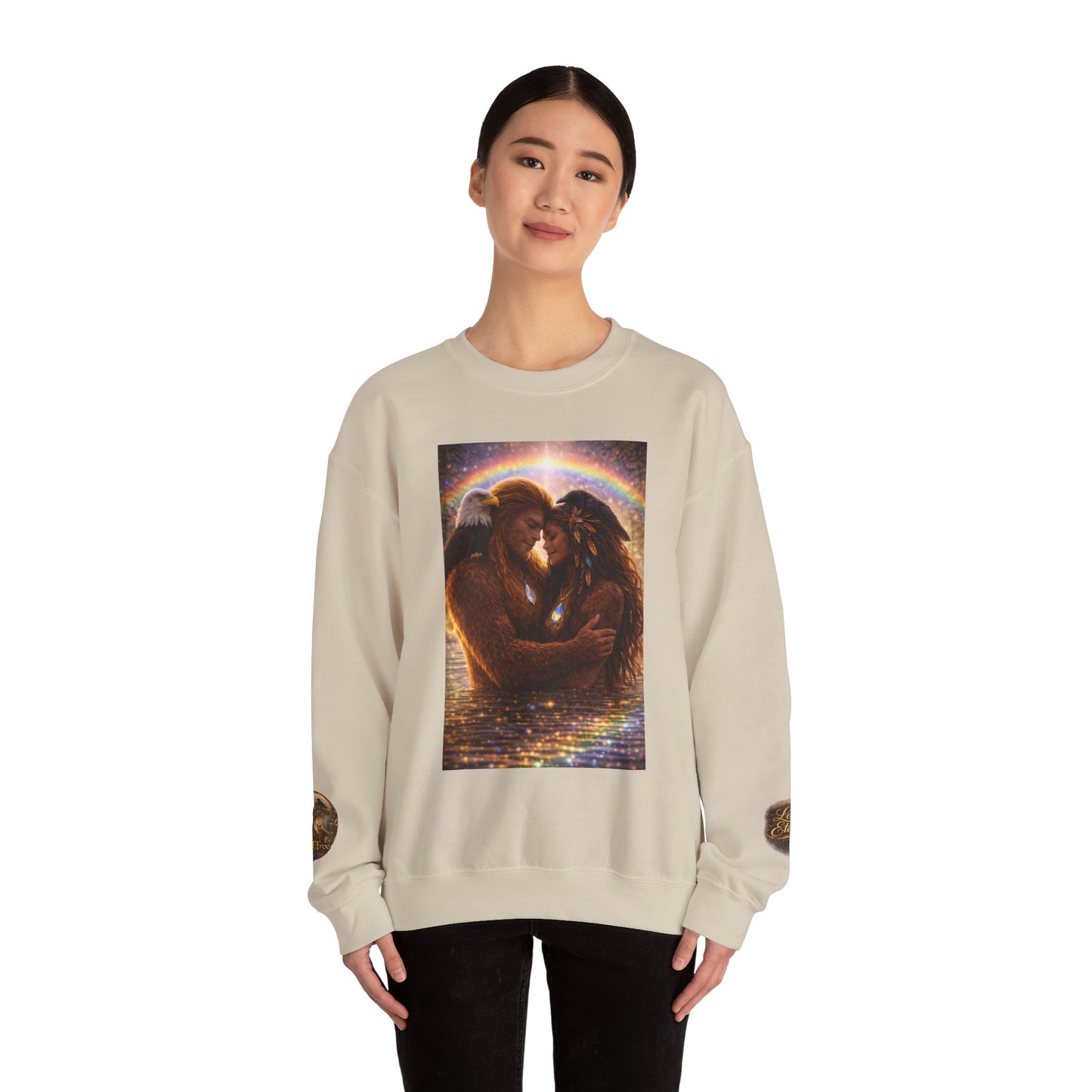 Ancient Lovers- Love is eternal Crewneck Sweater
