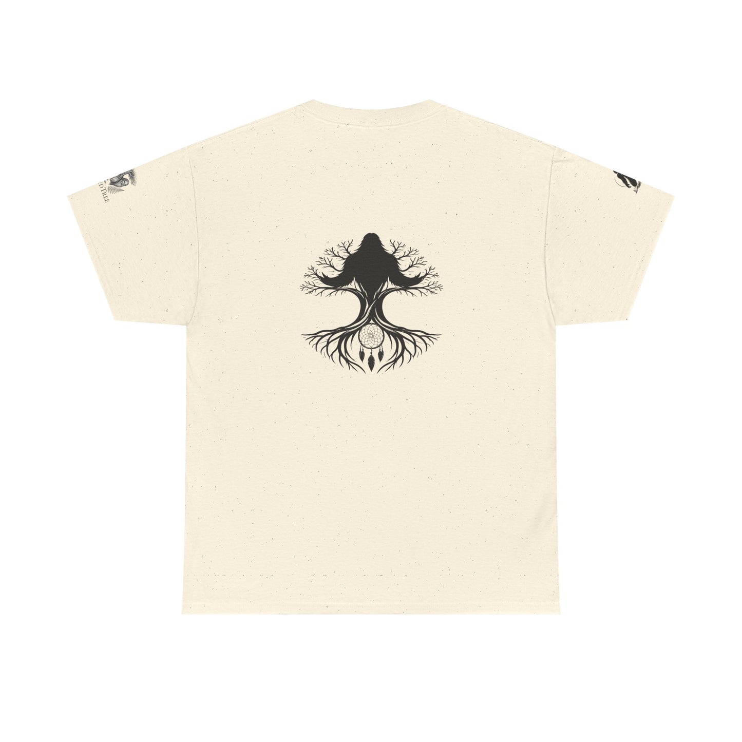 Sacred Bond with Forest Elders Guardians Sasquatch and Human Alliance  Tee — "Balance Between Non Mythic Guardians " Graphic T‑Shirt