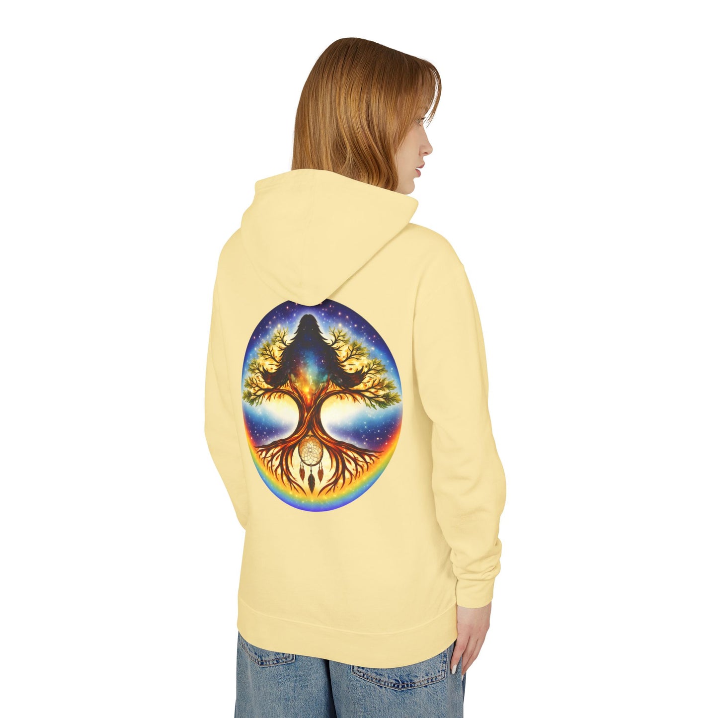 Kindred Realms- Living Tree Bridge Emblem -Hoodie lightweight