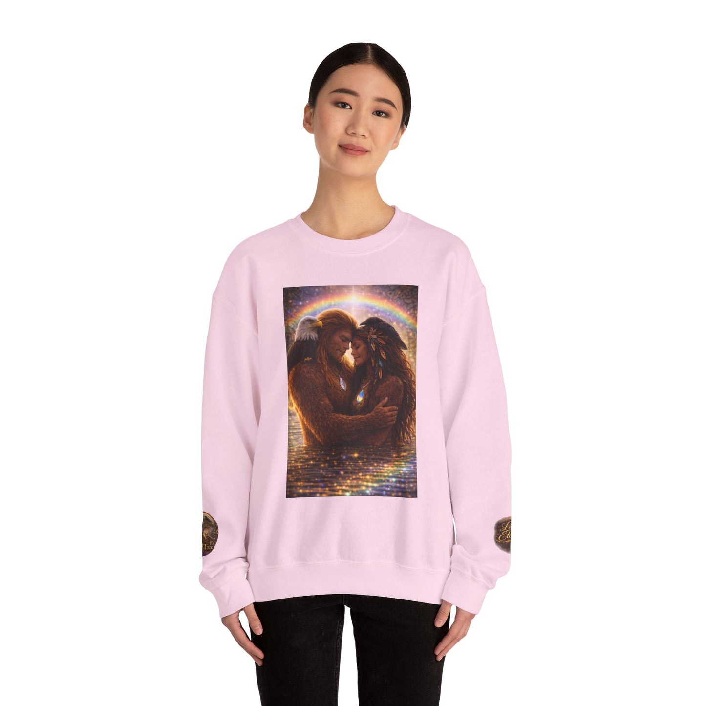 Ancient Lovers- Love is eternal Crewneck Sweater