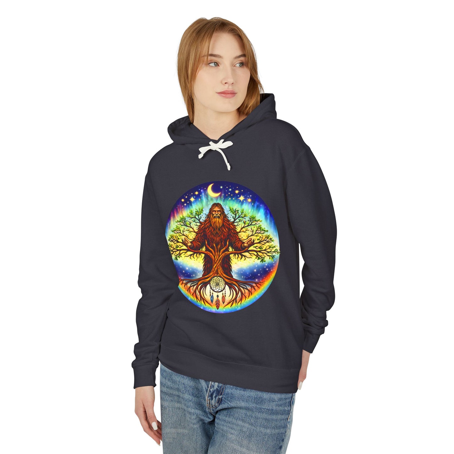 Kindred Realms- Living Tree Bridge Emblem -Hoodie lightweight