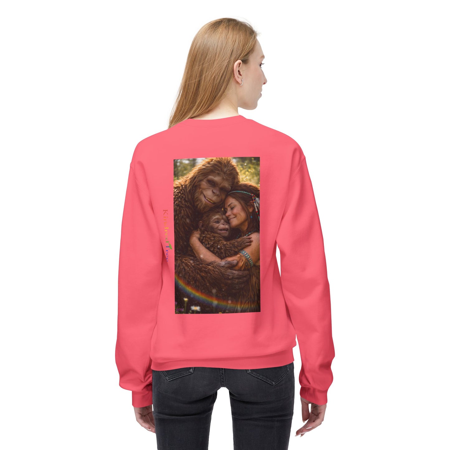 Crew neck sweater- Friends Through Every Stage of Life