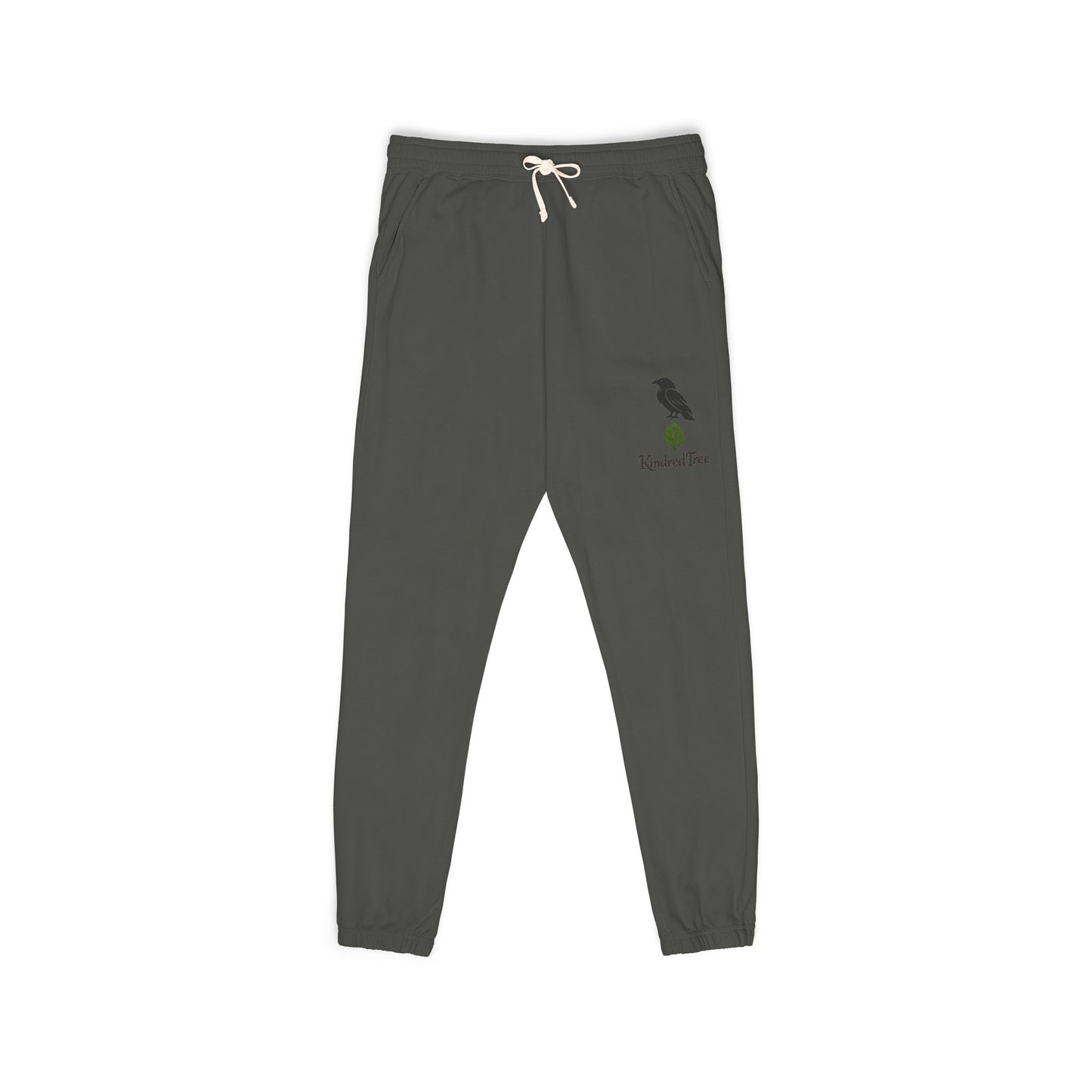 KindredTree Raven Leaf- Unisex Fleece Sweatpants