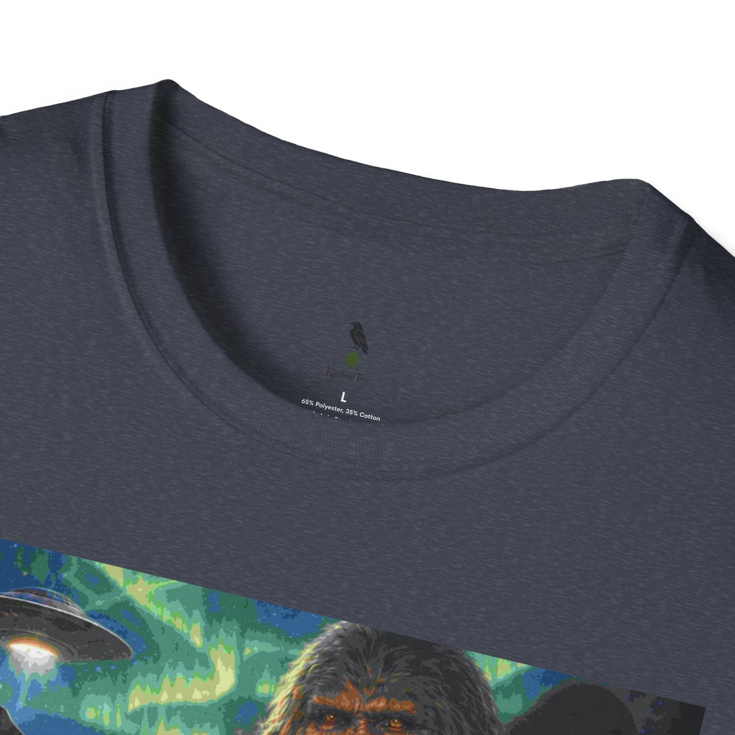 'Our First Ancestors Still Walk Among Us' Sasquatch Message to Humanity Graphic Tee