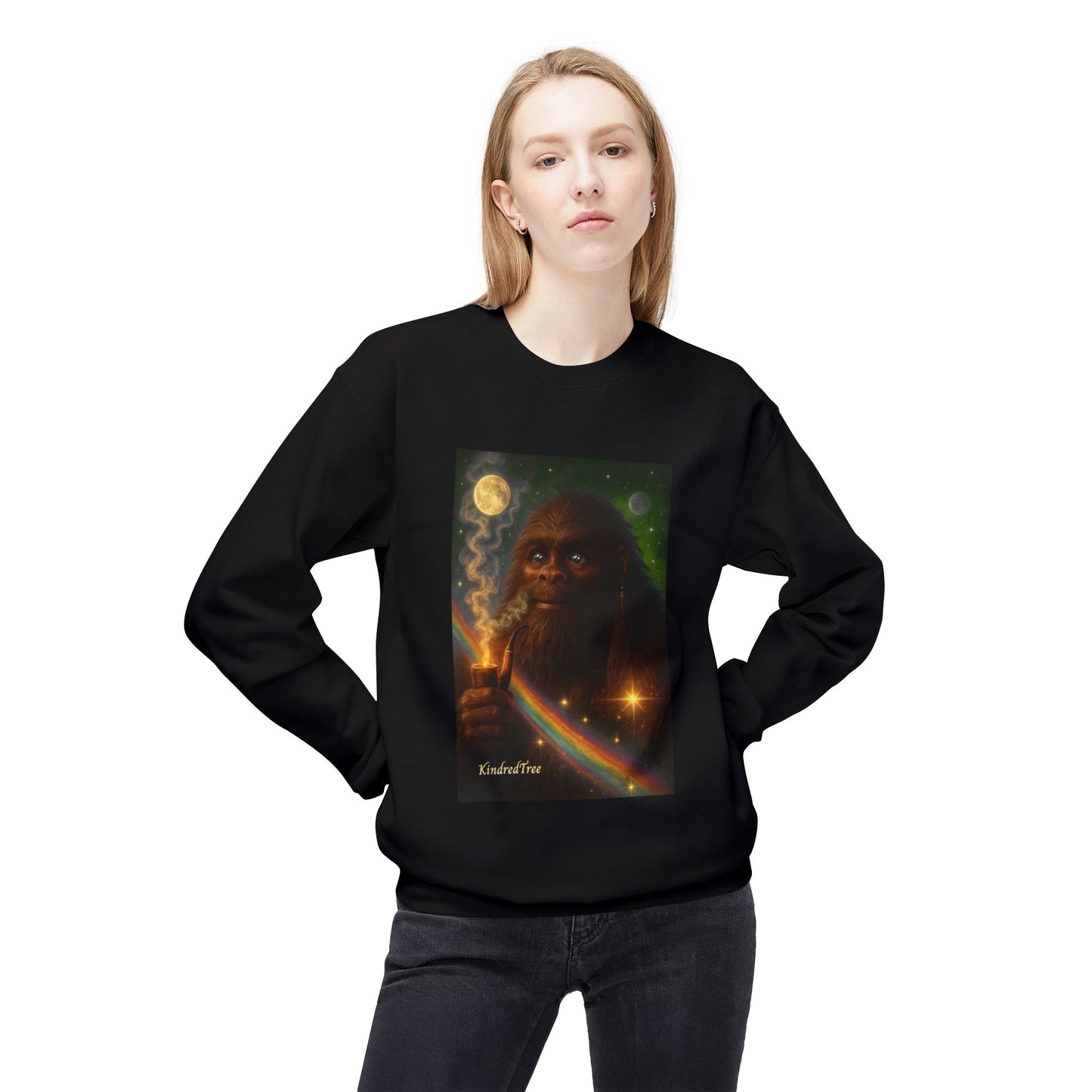 Cosmic Forest Spirit Sweatshirt