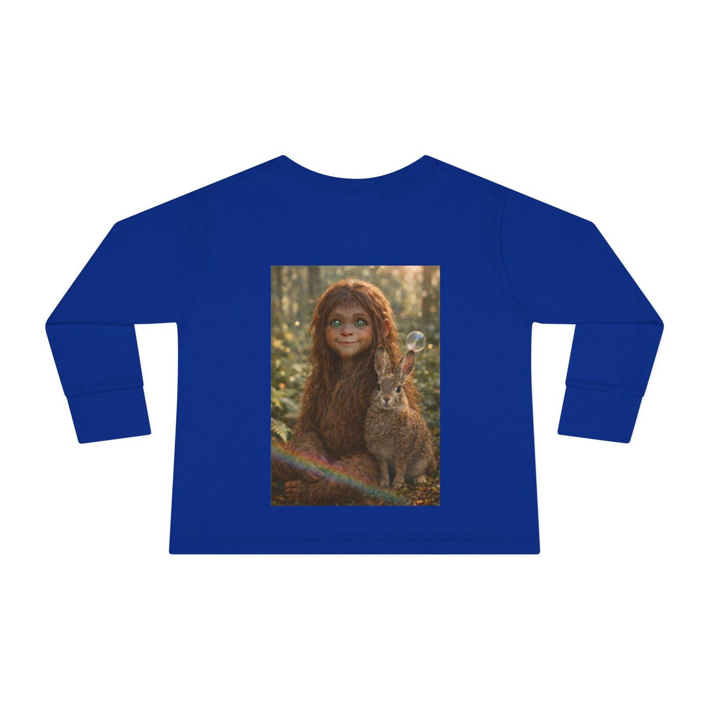 Innocence of the Forest- Sasquatch child- Toddler long sleeve Tee