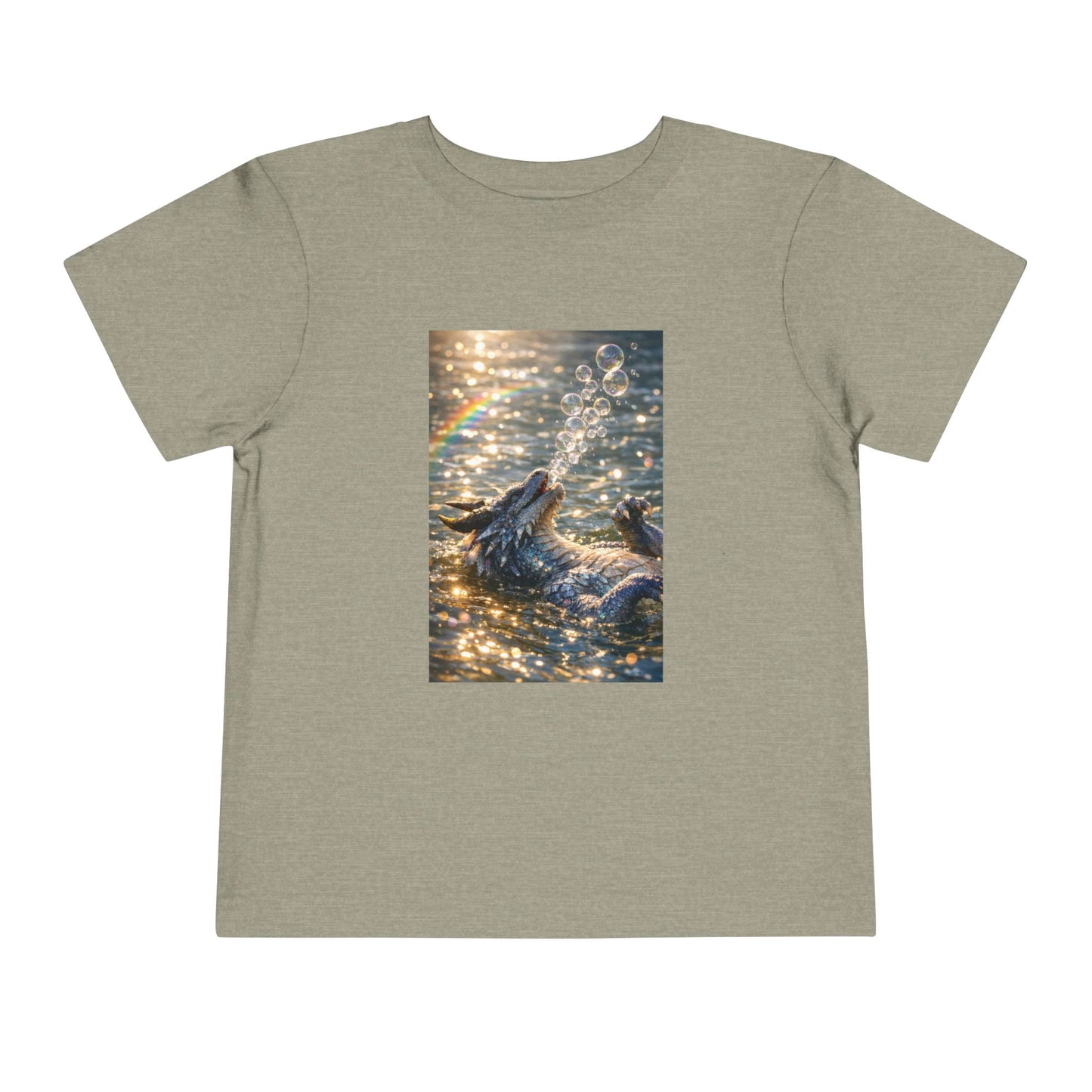 Toddler Tee — Sparkling Sea Dragon Print
