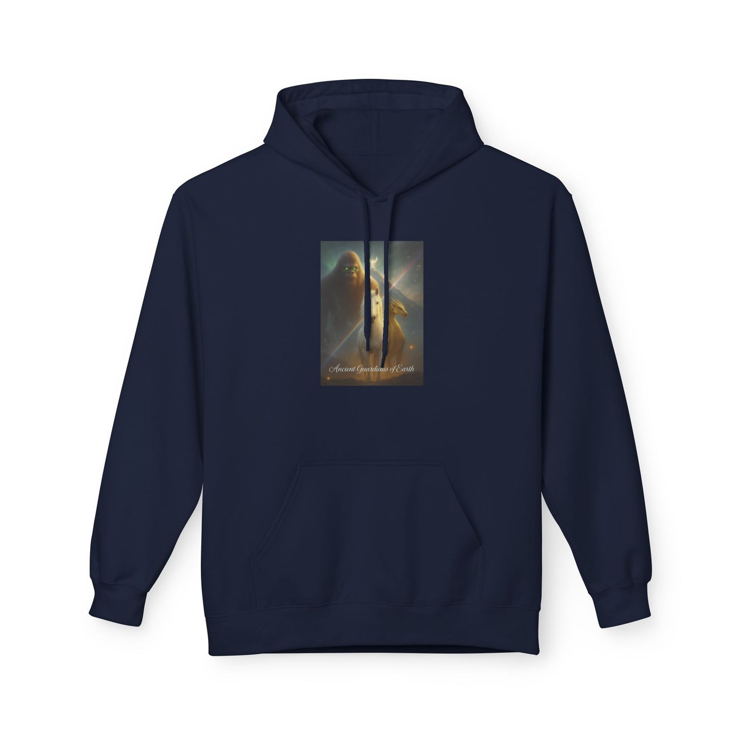 Cosmic Portal Hoodie — "Searching for Earth’s Story" Astral Landscape Pullover