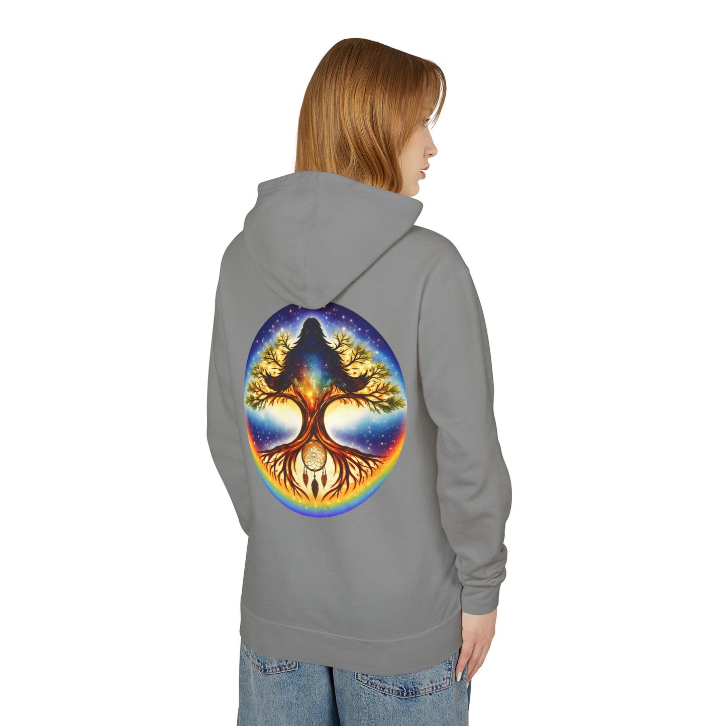 Kindred Realms- Living Tree Bridge Emblem -Hoodie lightweight