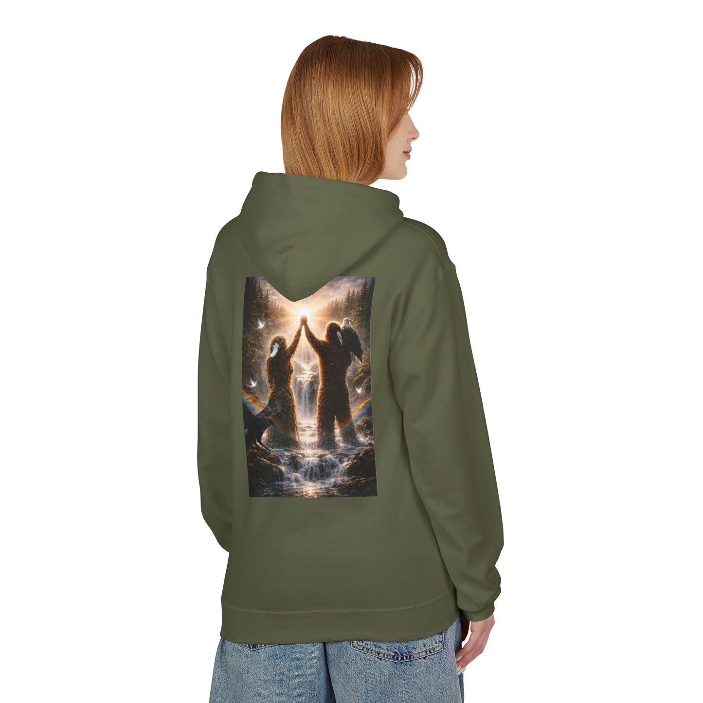 Mother Earth & Sasquatch Guardian Hoodie