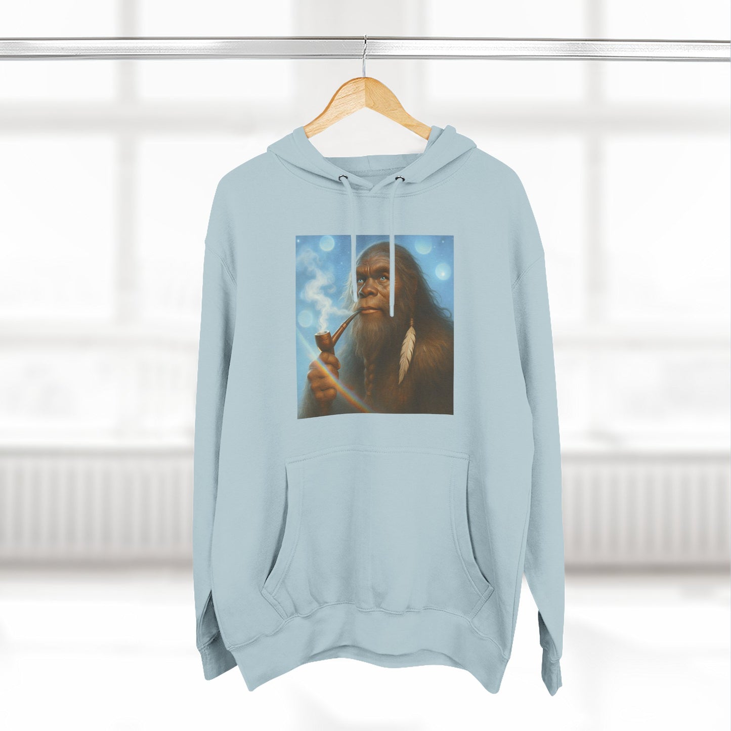 Sasquatch Prince of the Rainbow Forest Hoodie