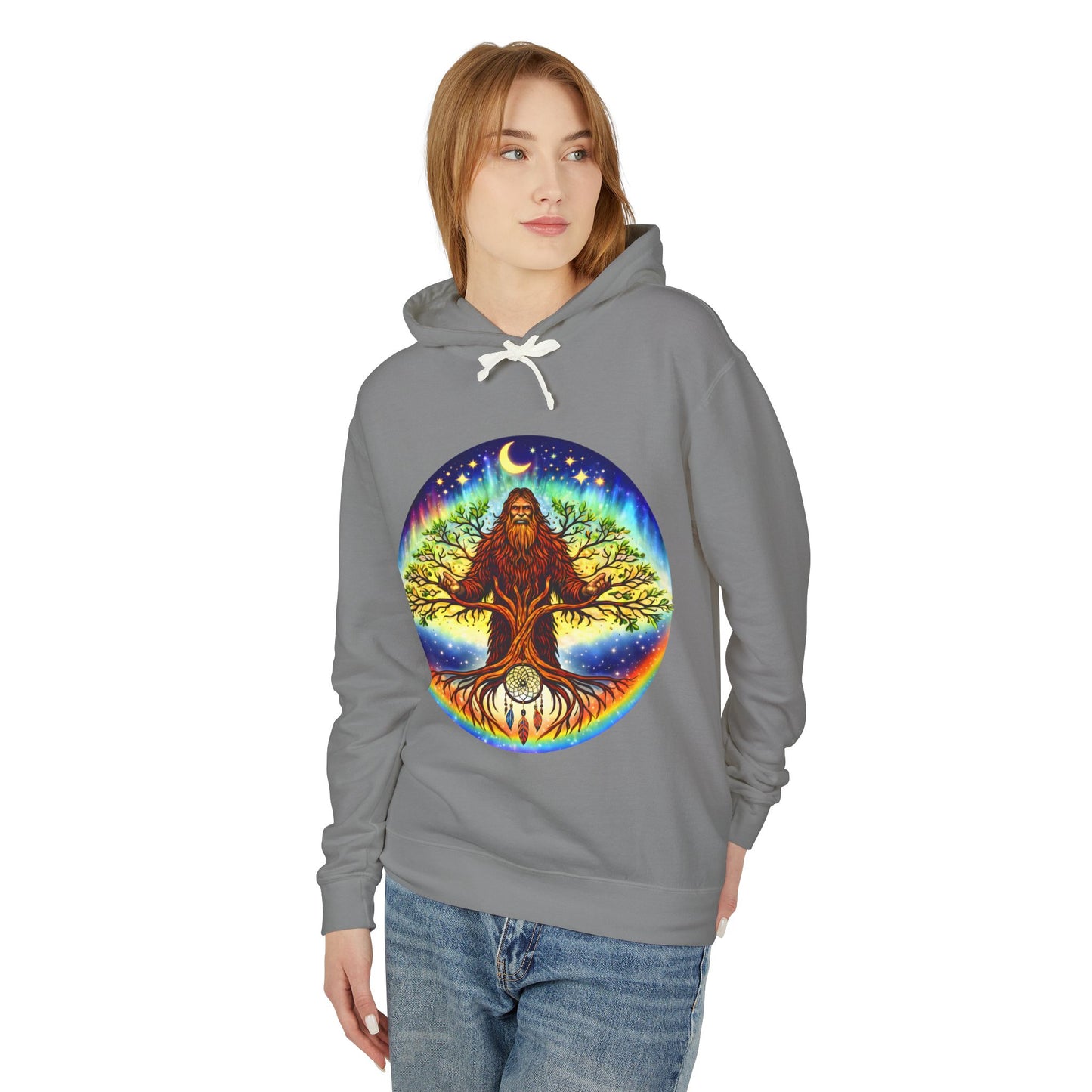 Kindred Realms- Living Tree Bridge Emblem -Hoodie lightweight