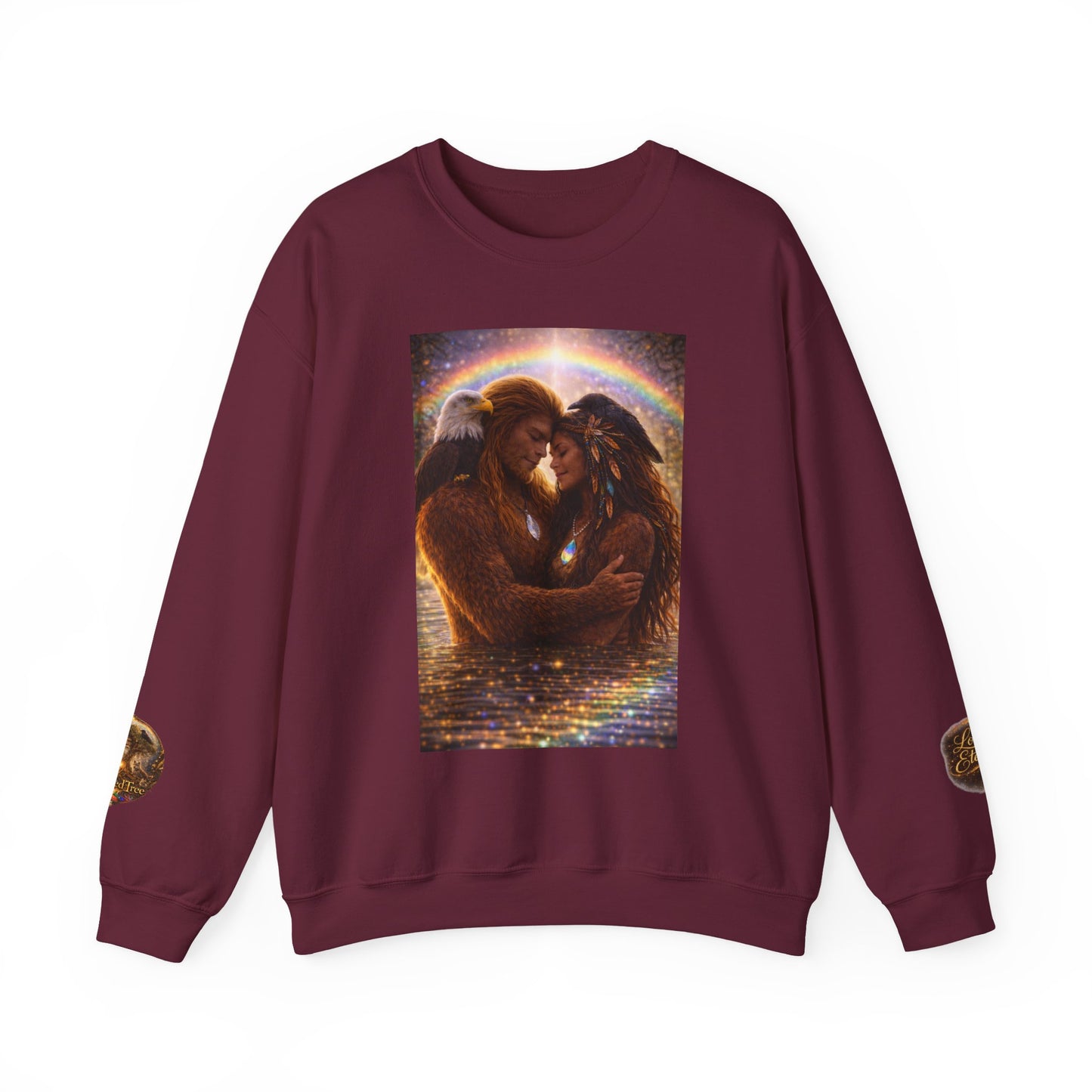 Ancient Lovers- Love is eternal Crewneck Sweater