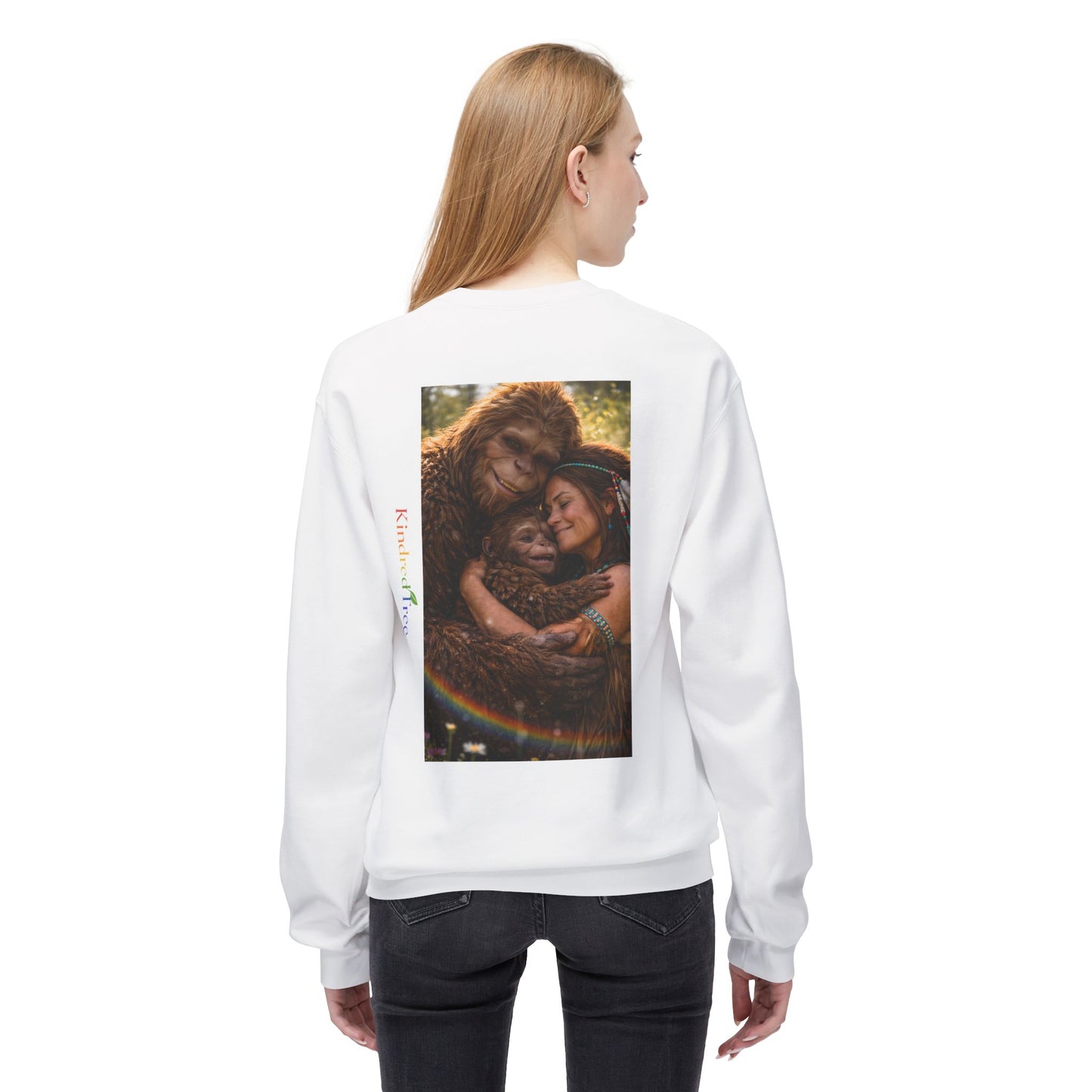 Crew neck sweater- Friends Through Every Stage of Life