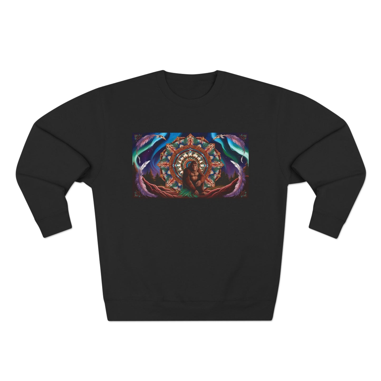Mandala Sasquatch Crewneck Sweatshirt