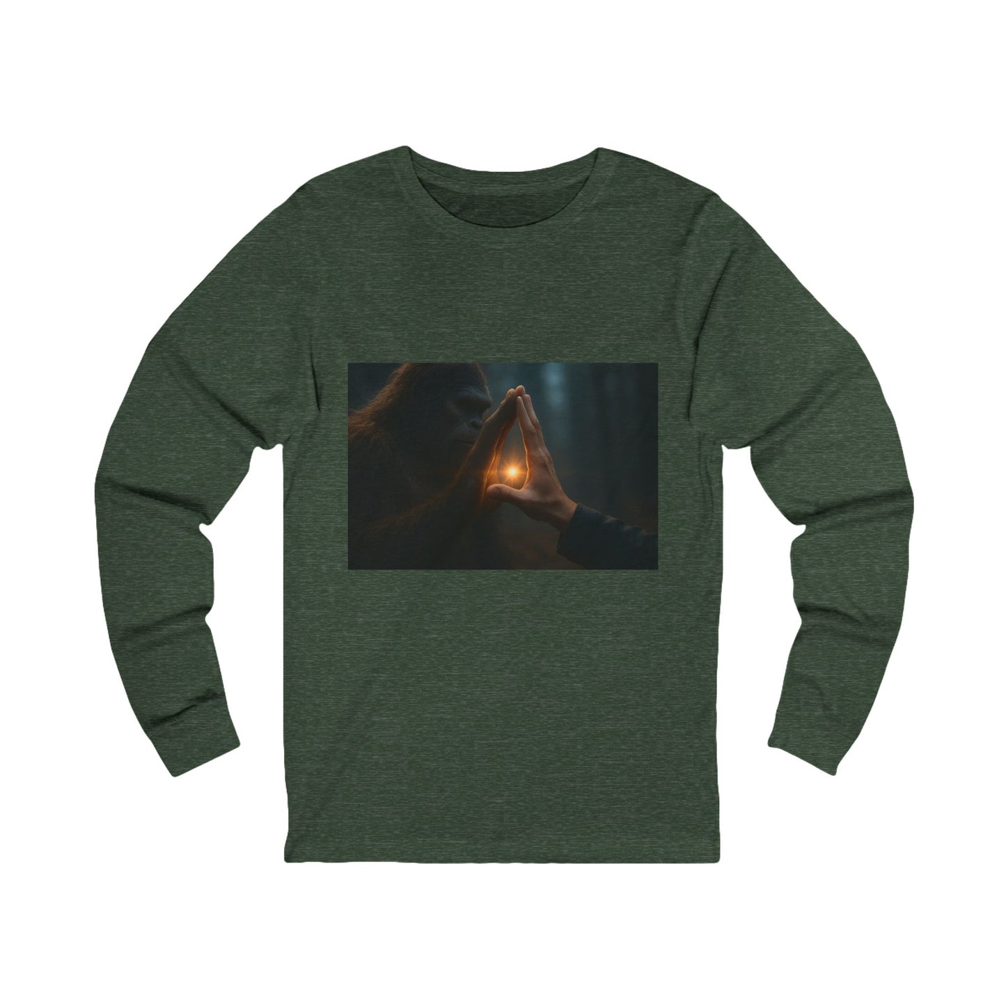 Guardian Touch, Where Two Worlds Meet Long Sleeve Tee