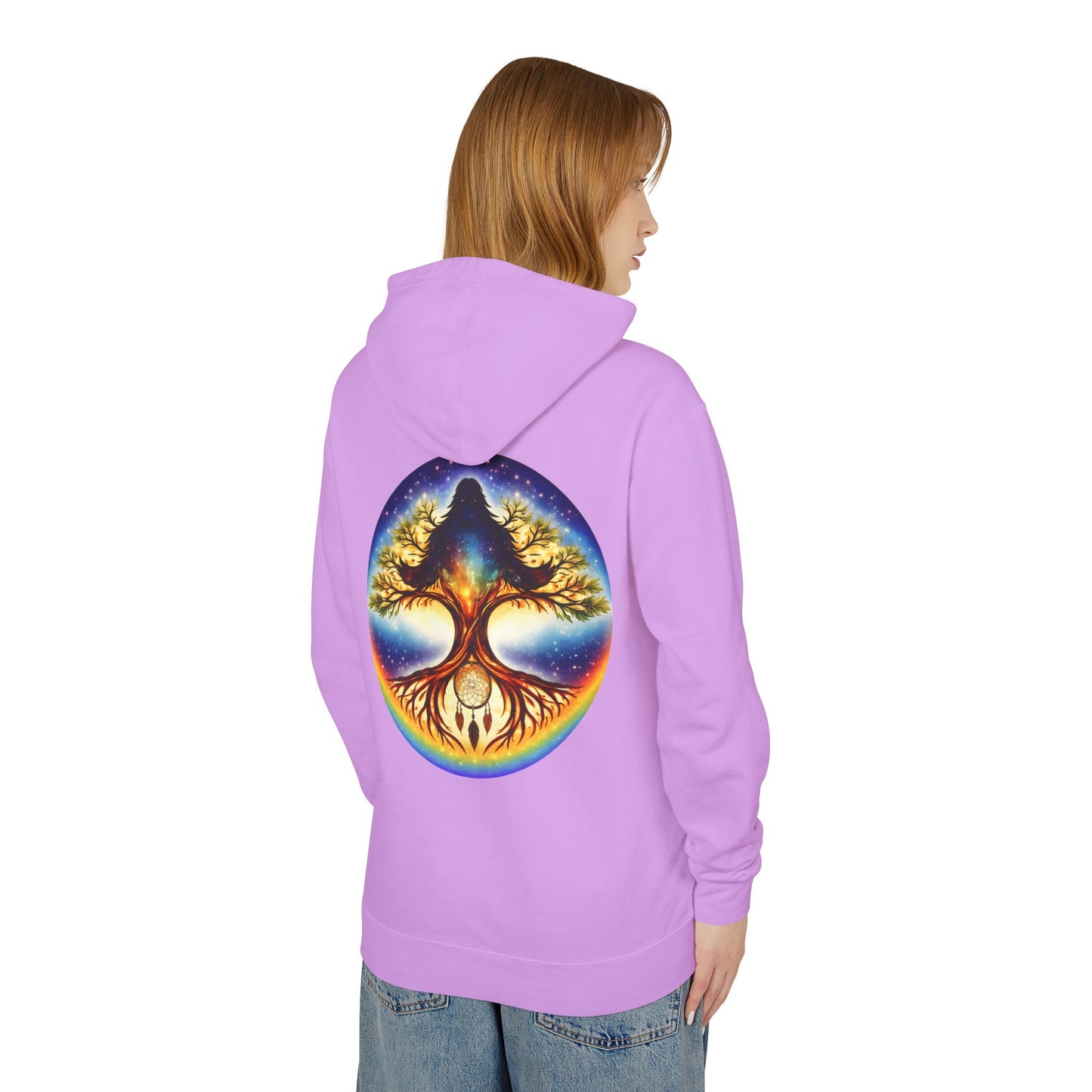 Kindred Realms- Living Tree Bridge Emblem -Hoodie lightweight