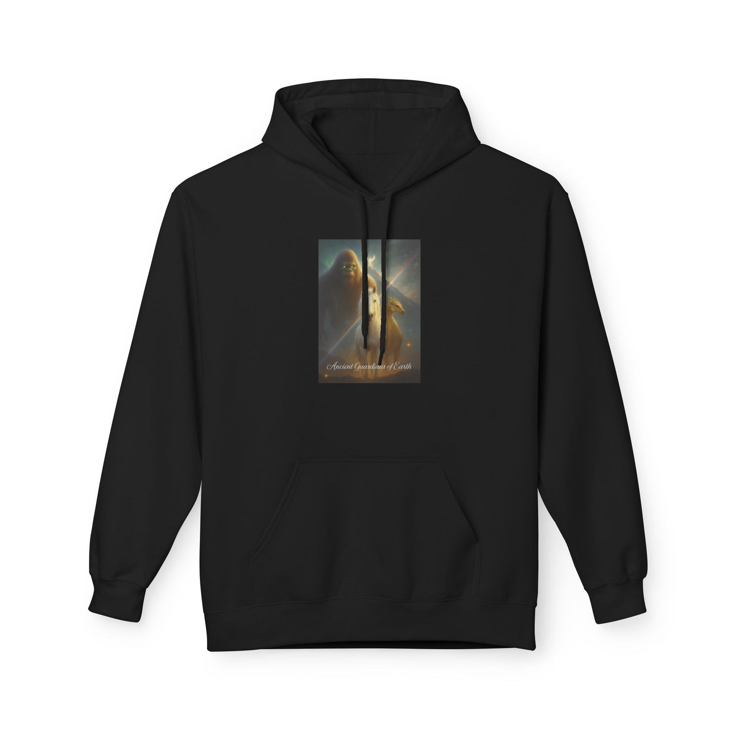 Cosmic Portal Hoodie — "Searching for Earth’s Story" Astral Landscape Pullover