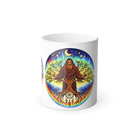 Color-Changing Mug- Kindred Realms- Living Tree Bridge Emblem 11oz