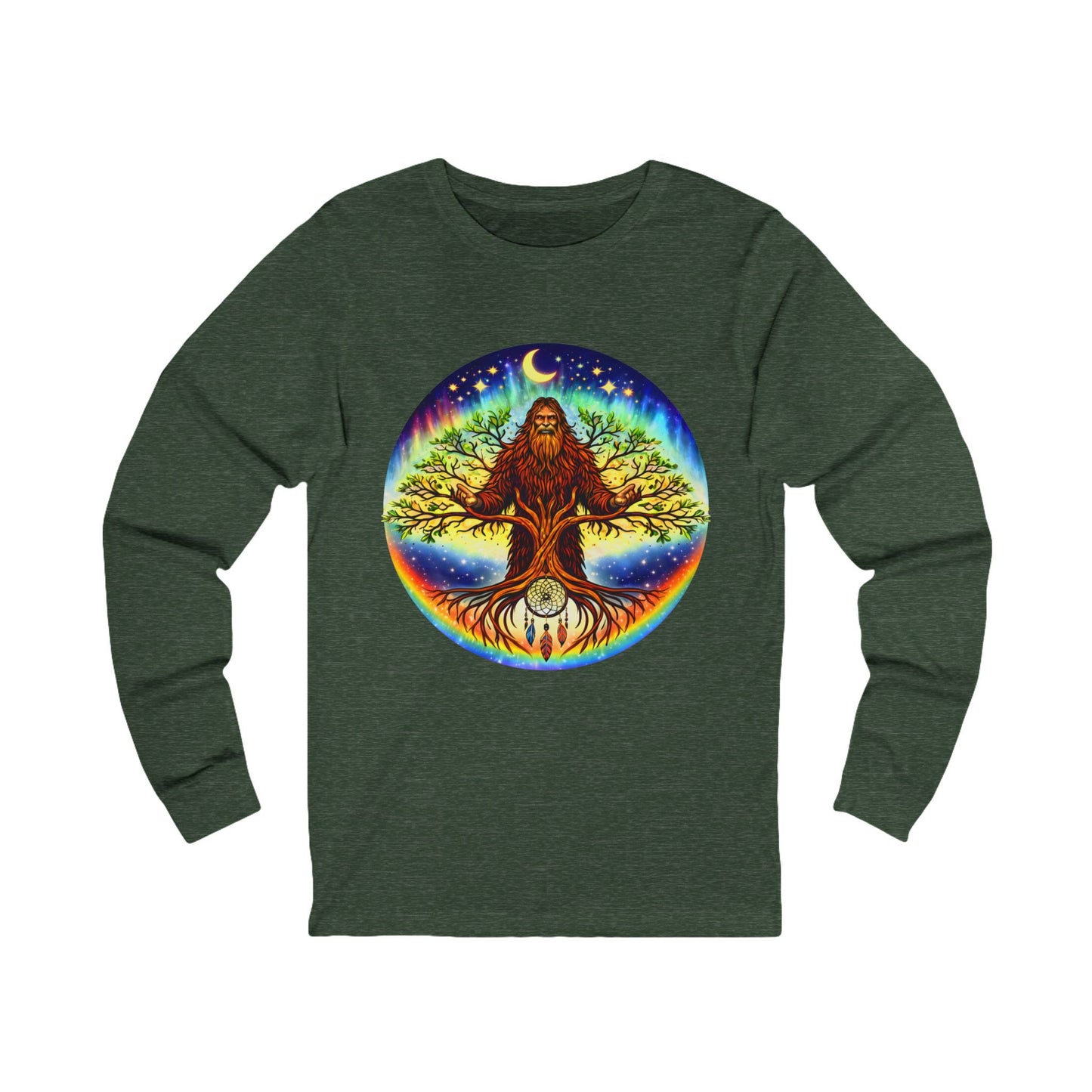 Kindred Realms: The Living Tree Bridge- Long sleeve tee