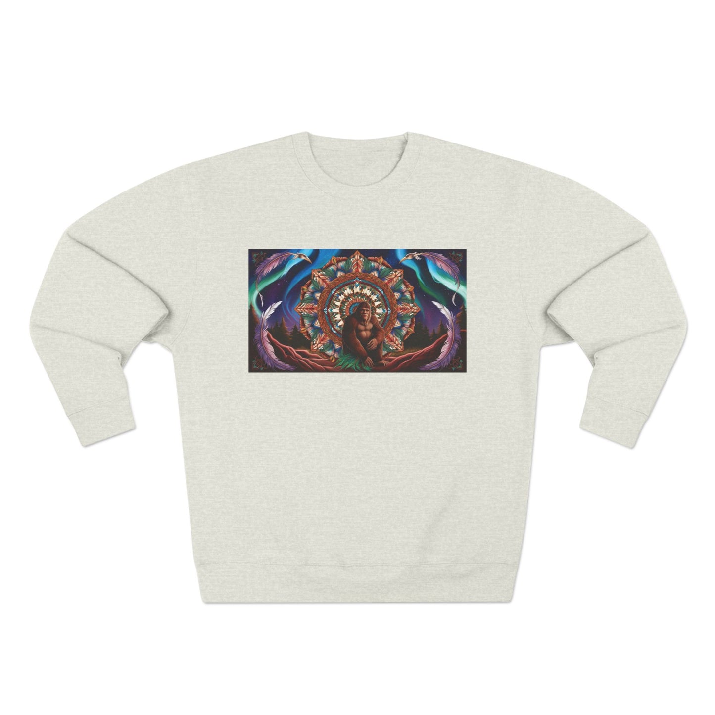 Mandala Sasquatch Crewneck Sweatshirt