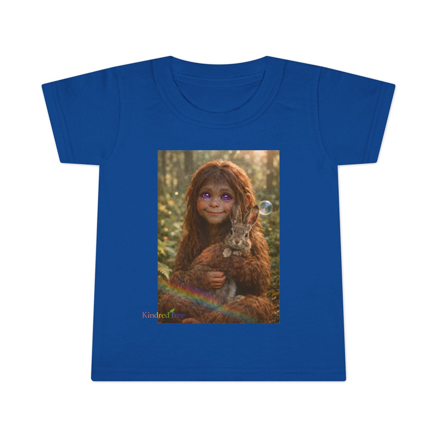 Innocence of the Forest — Sasquatch Child Tee shirt for children