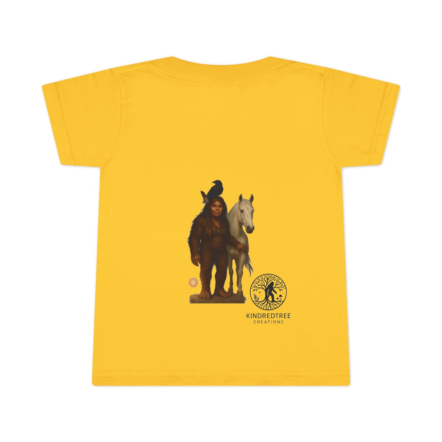 Female Sasquatch Elder Guardian of the Realms Tee