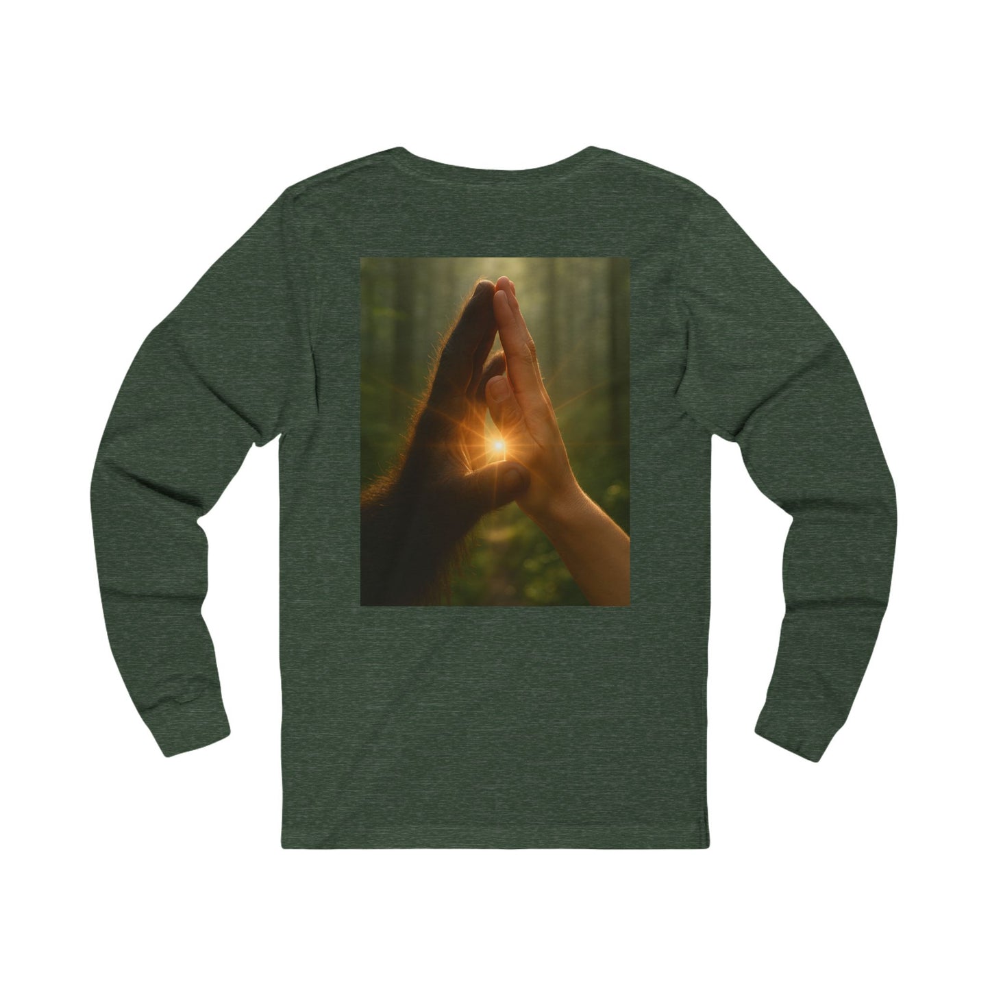 Guardian Touch, Where Two Worlds Meet Long Sleeve Tee