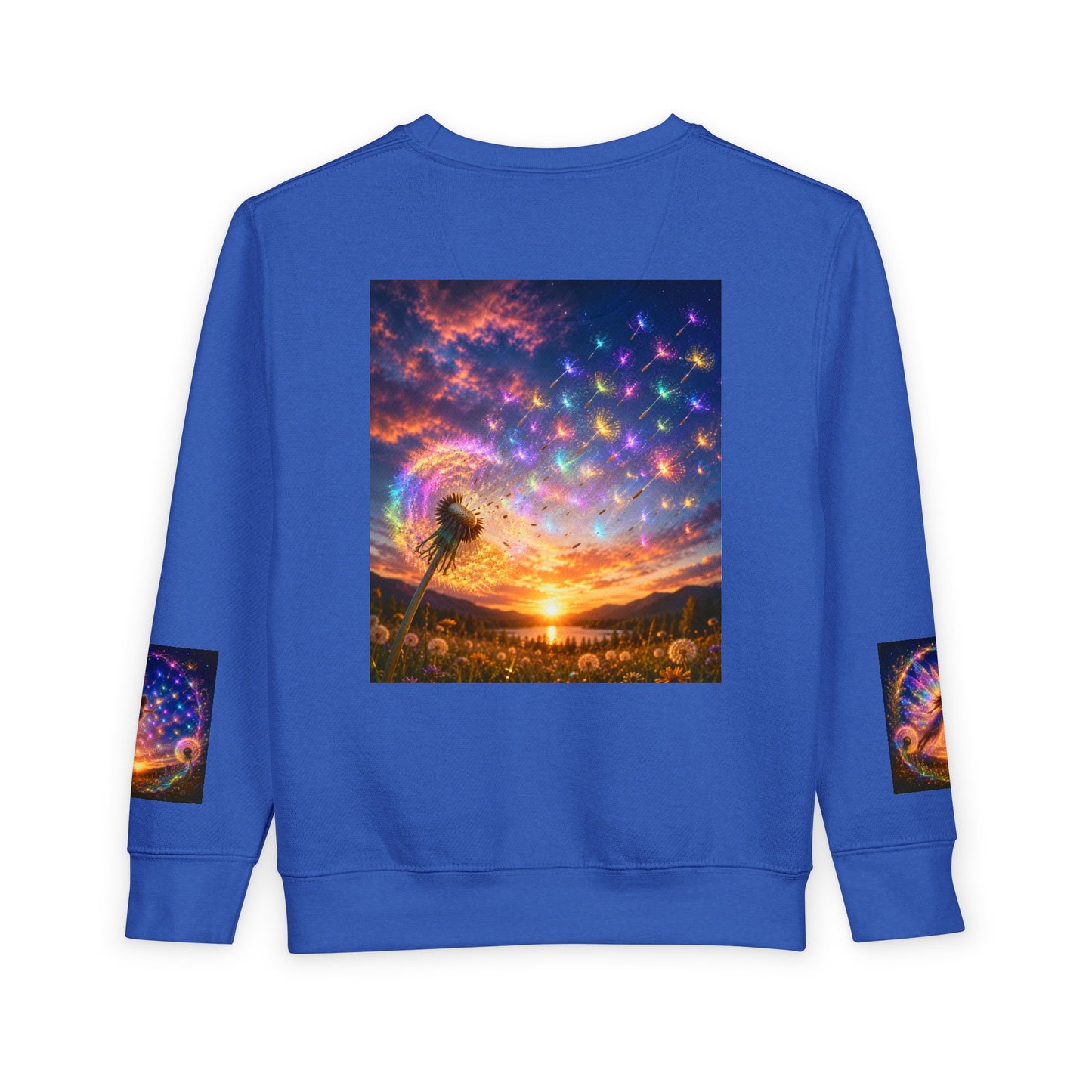 The Seed Keeper Fairy Guardian of Dreams Carried on the Wind- Crewneck for Kids