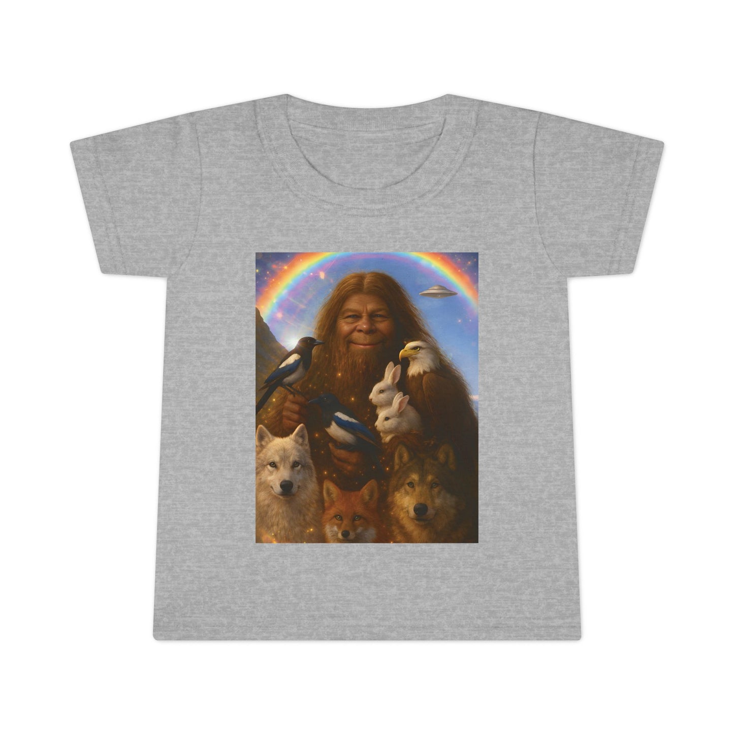 Female Sasquatch Elder Guardian of the Realms Tee