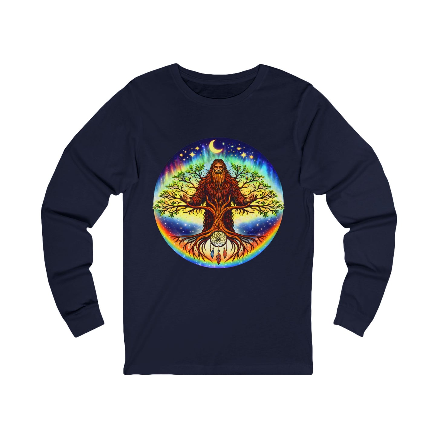 Kindred Realms: The Living Tree Bridge- Long sleeve tee
