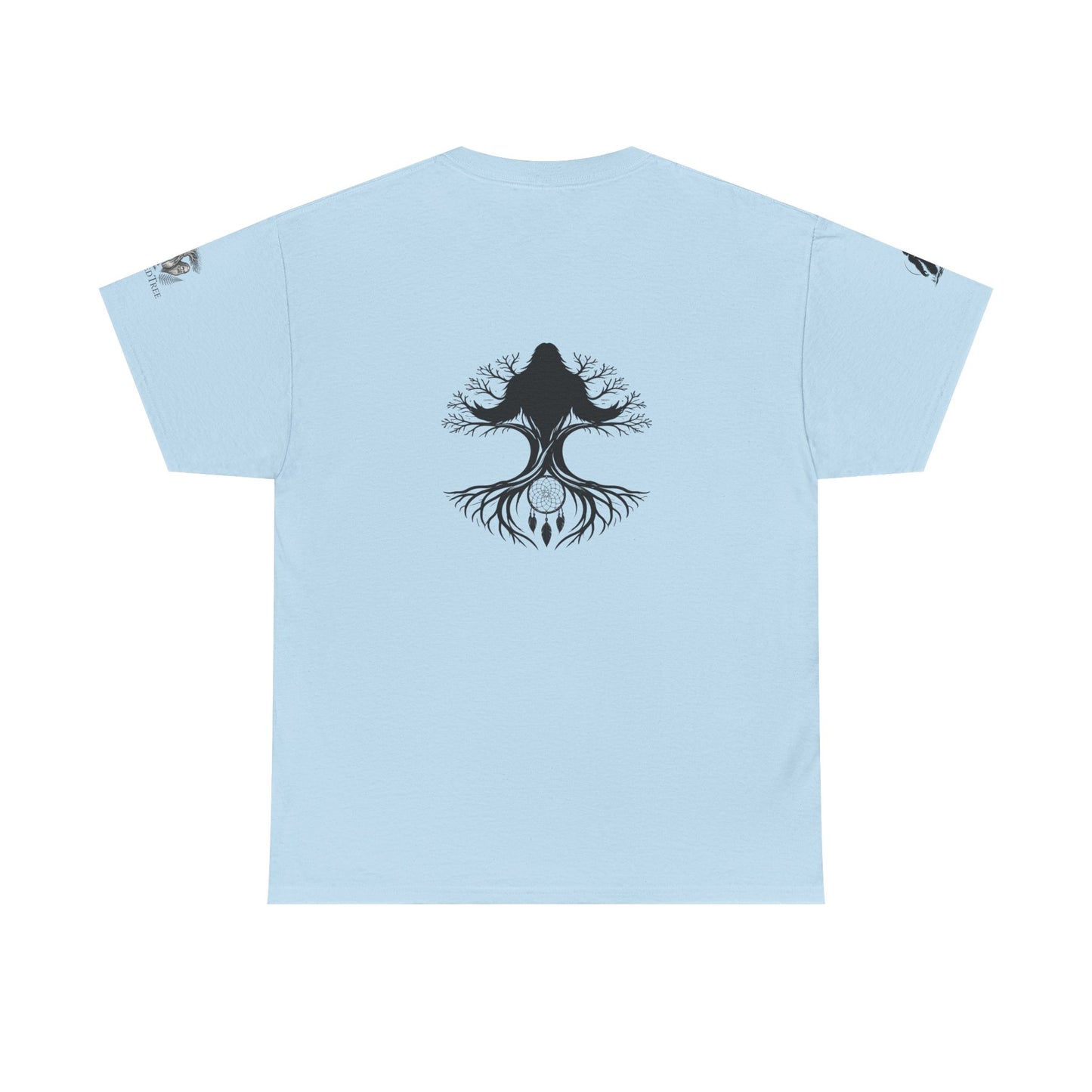 Sacred Bond with Forest Elders Guardians Sasquatch and Human Alliance  Tee — "Balance Between Non Mythic Guardians " Graphic T‑Shirt