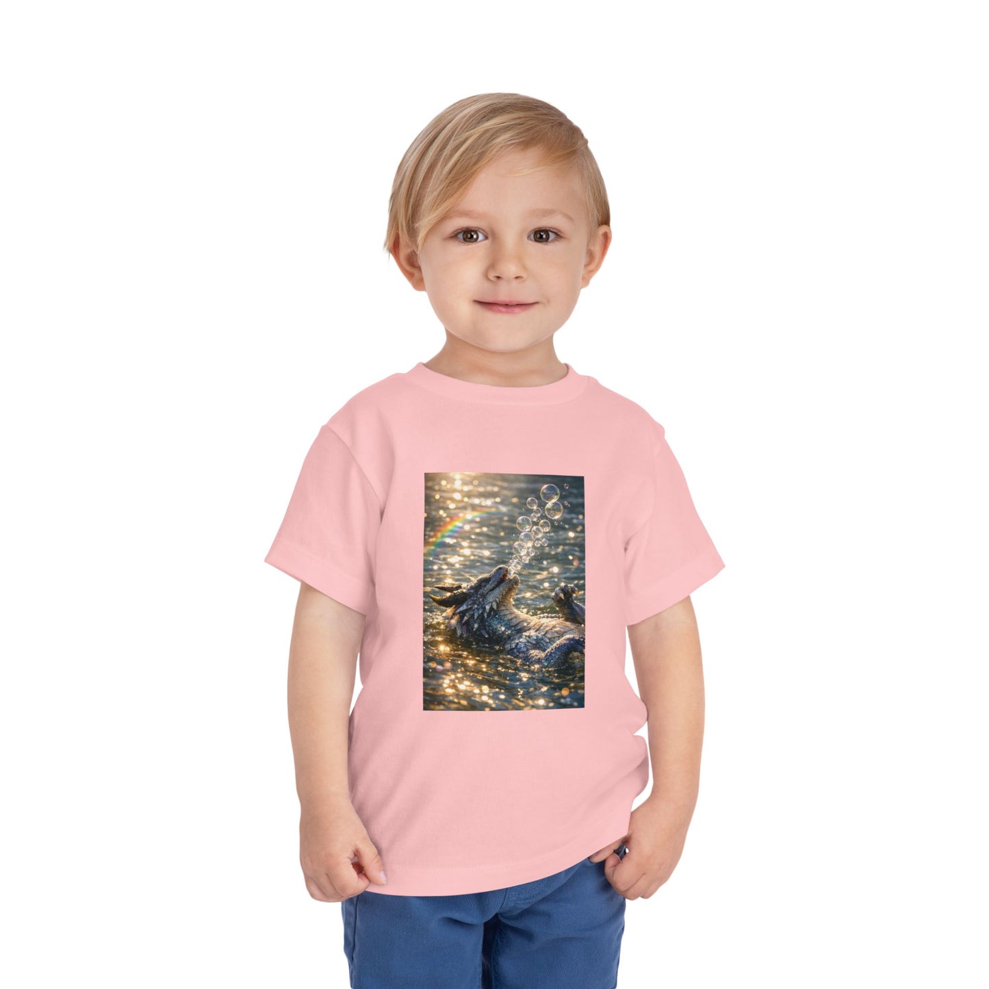Toddler Tee — Sparkling Sea Dragon Print