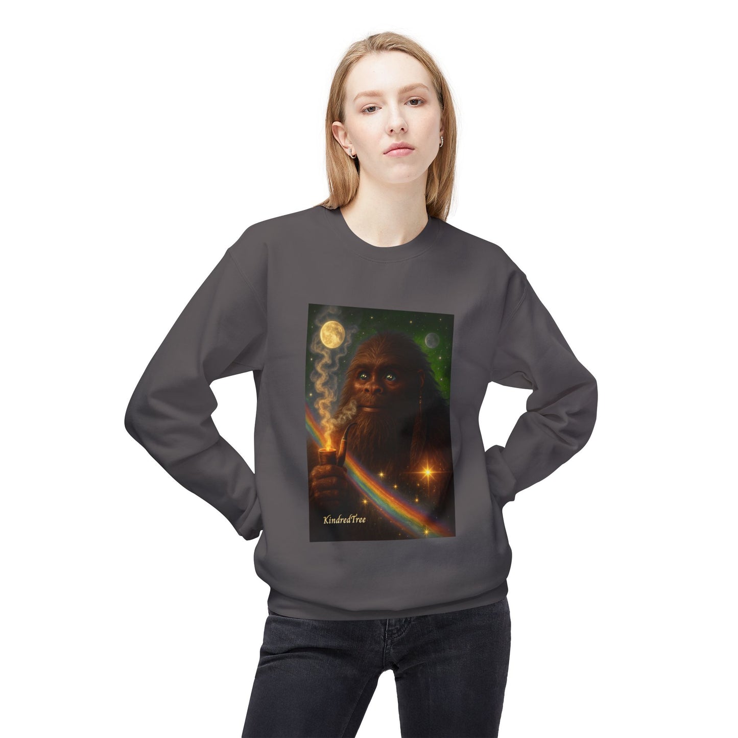 Cosmic Forest Spirit Sweatshirt