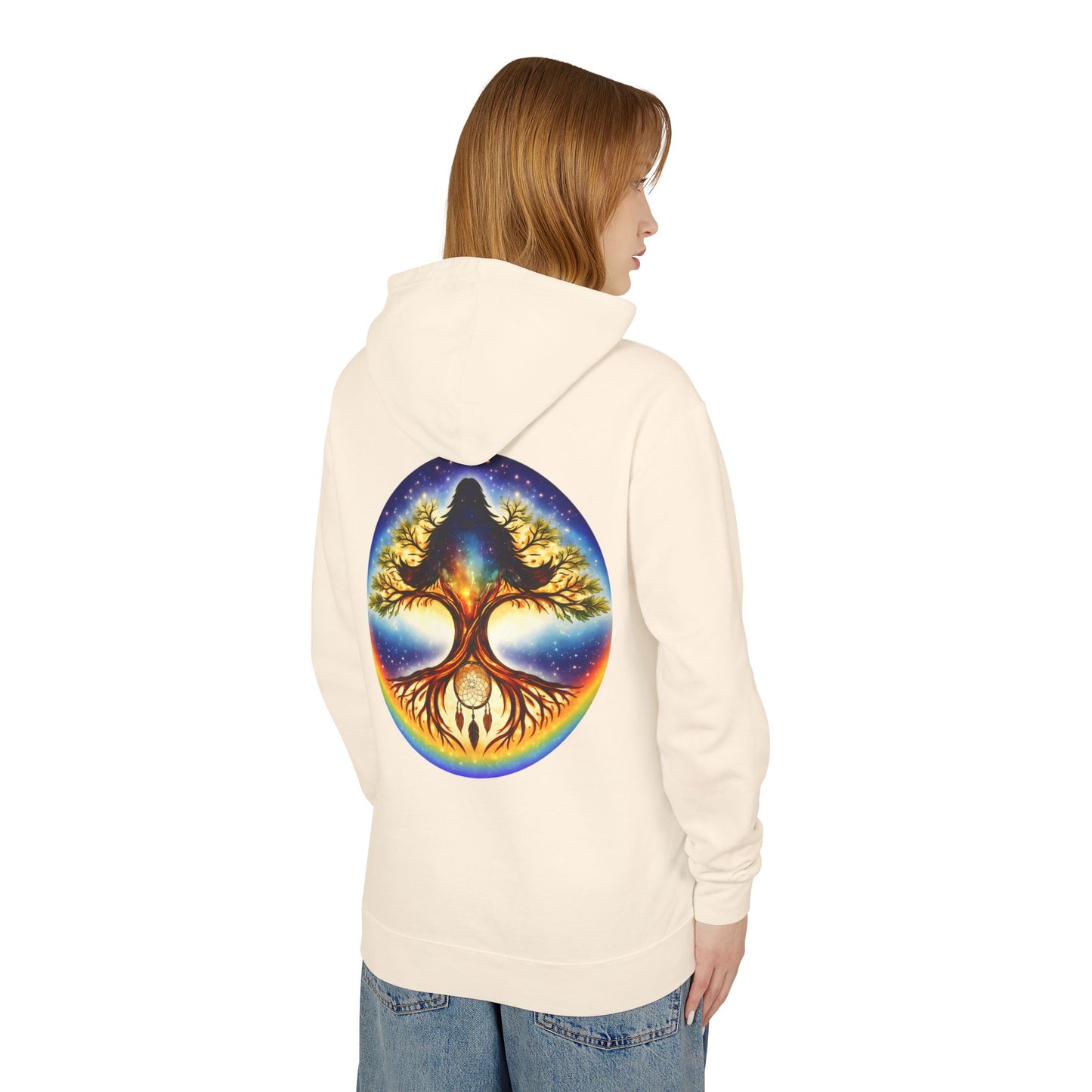 Kindred Realms- Living Tree Bridge Emblem -Hoodie lightweight