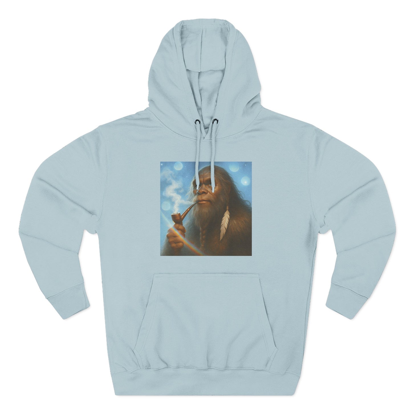Sasquatch Prince of the Rainbow Forest Hoodie