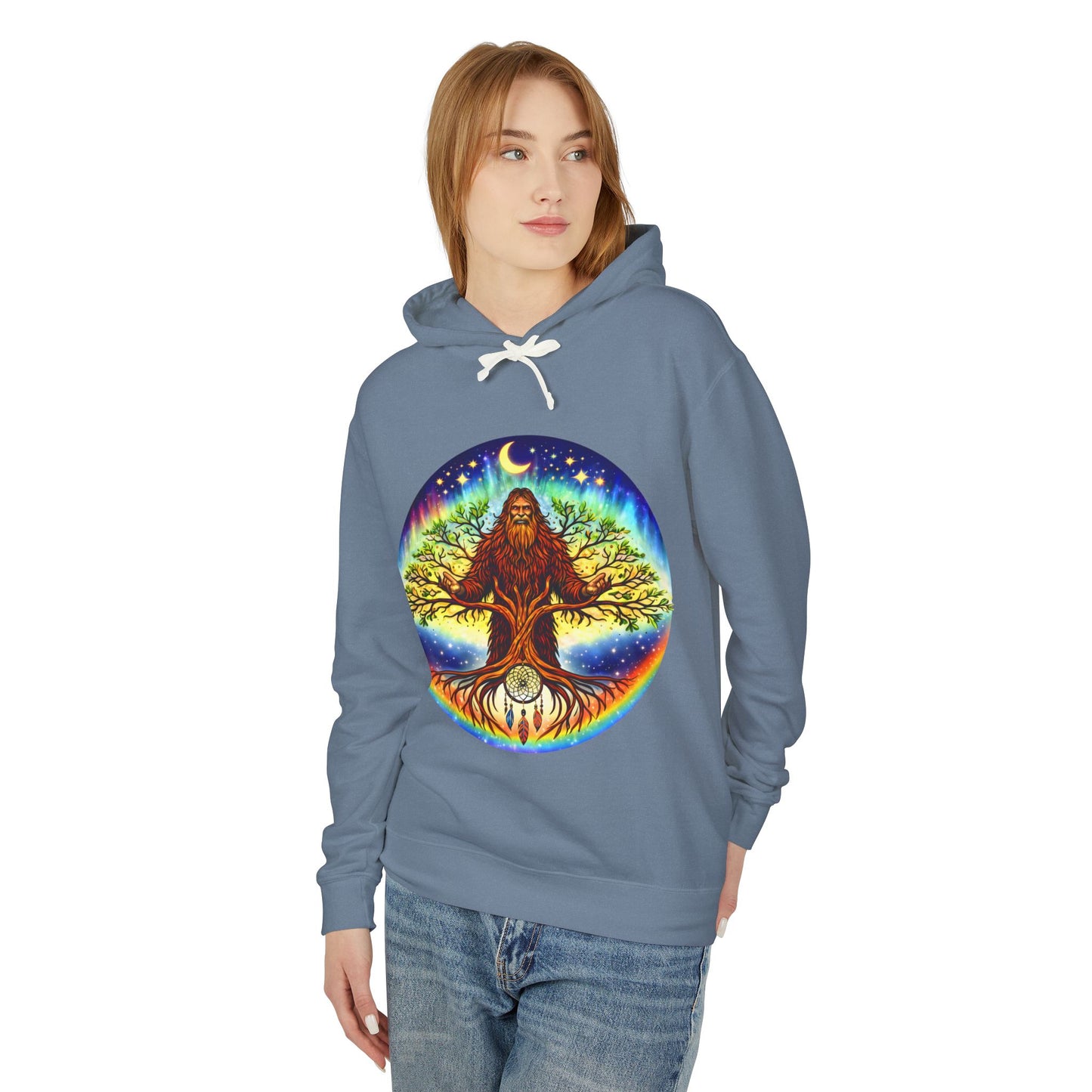 Kindred Realms- Living Tree Bridge Emblem -Hoodie lightweight