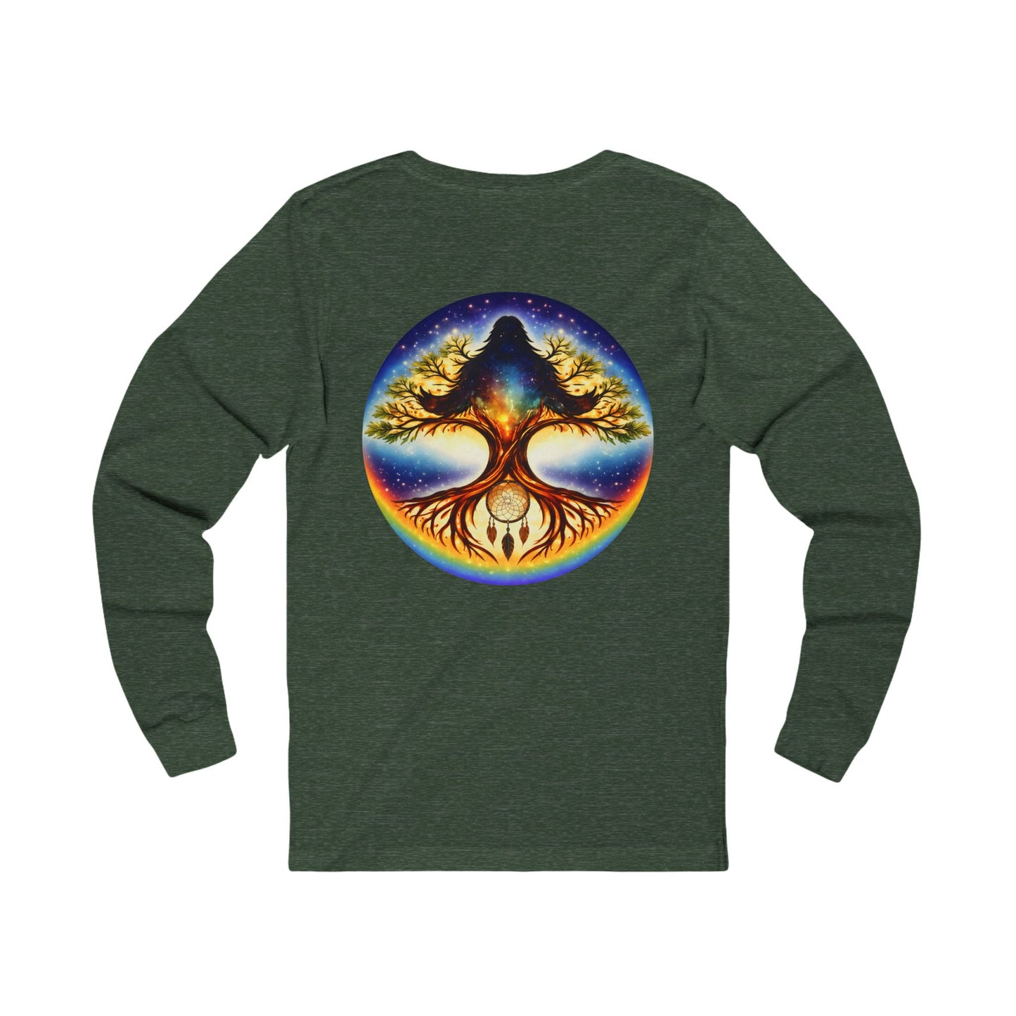Kindred Realms: The Living Tree Bridge- Long sleeve tee