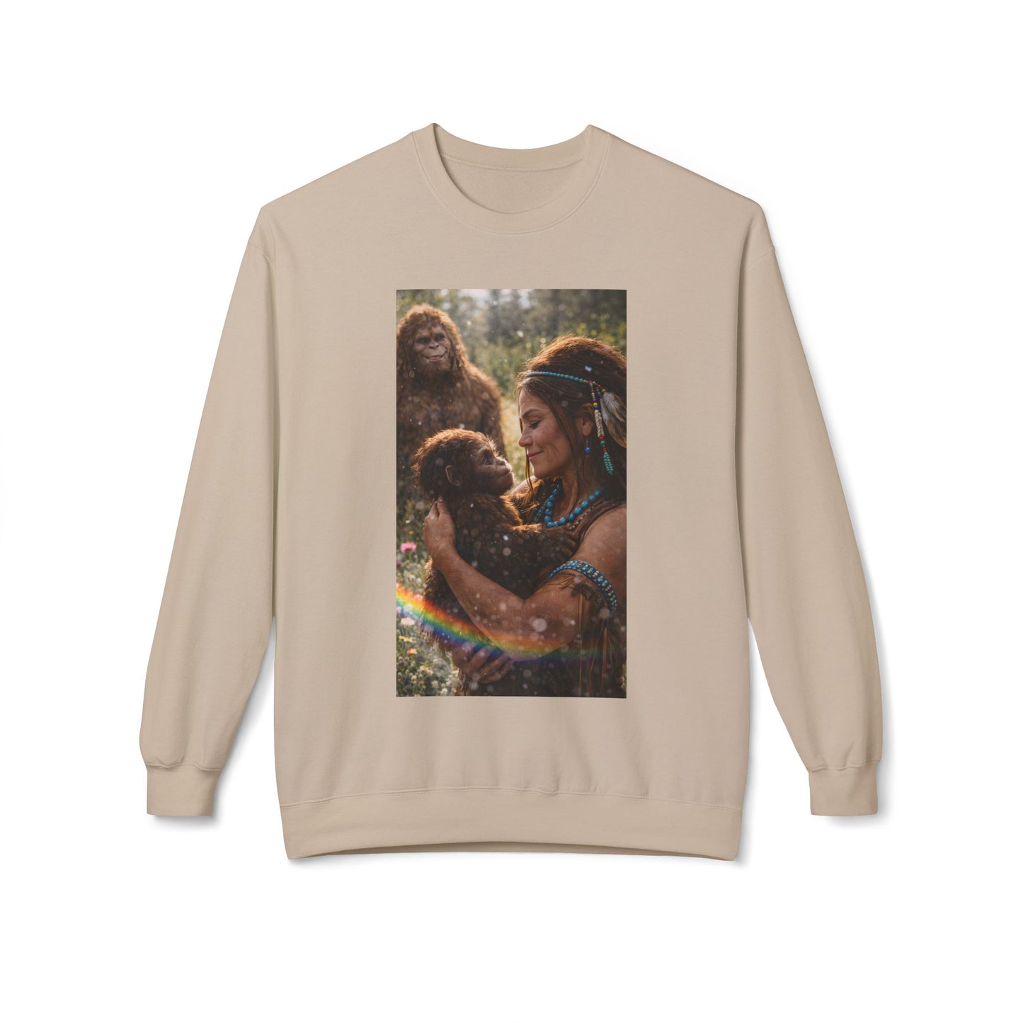 Crew neck sweater- Friends Through Every Stage of Life